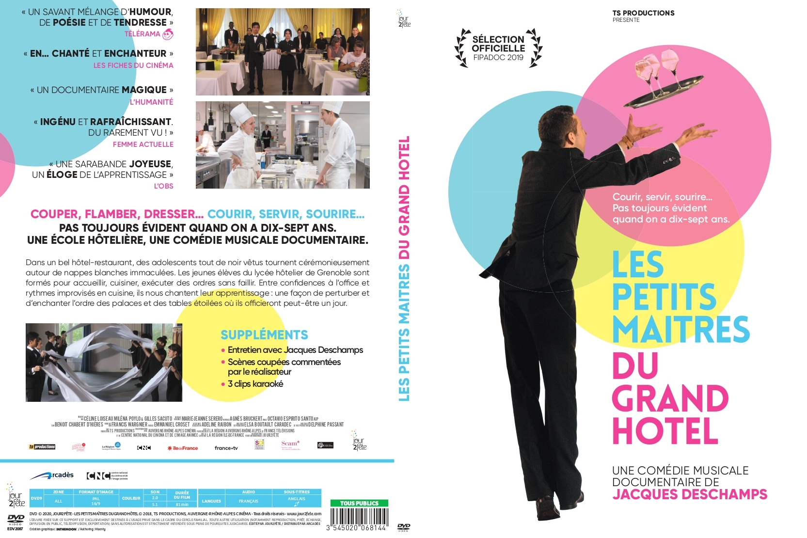 Jaquette DVD Les petits maitres du grand hotel