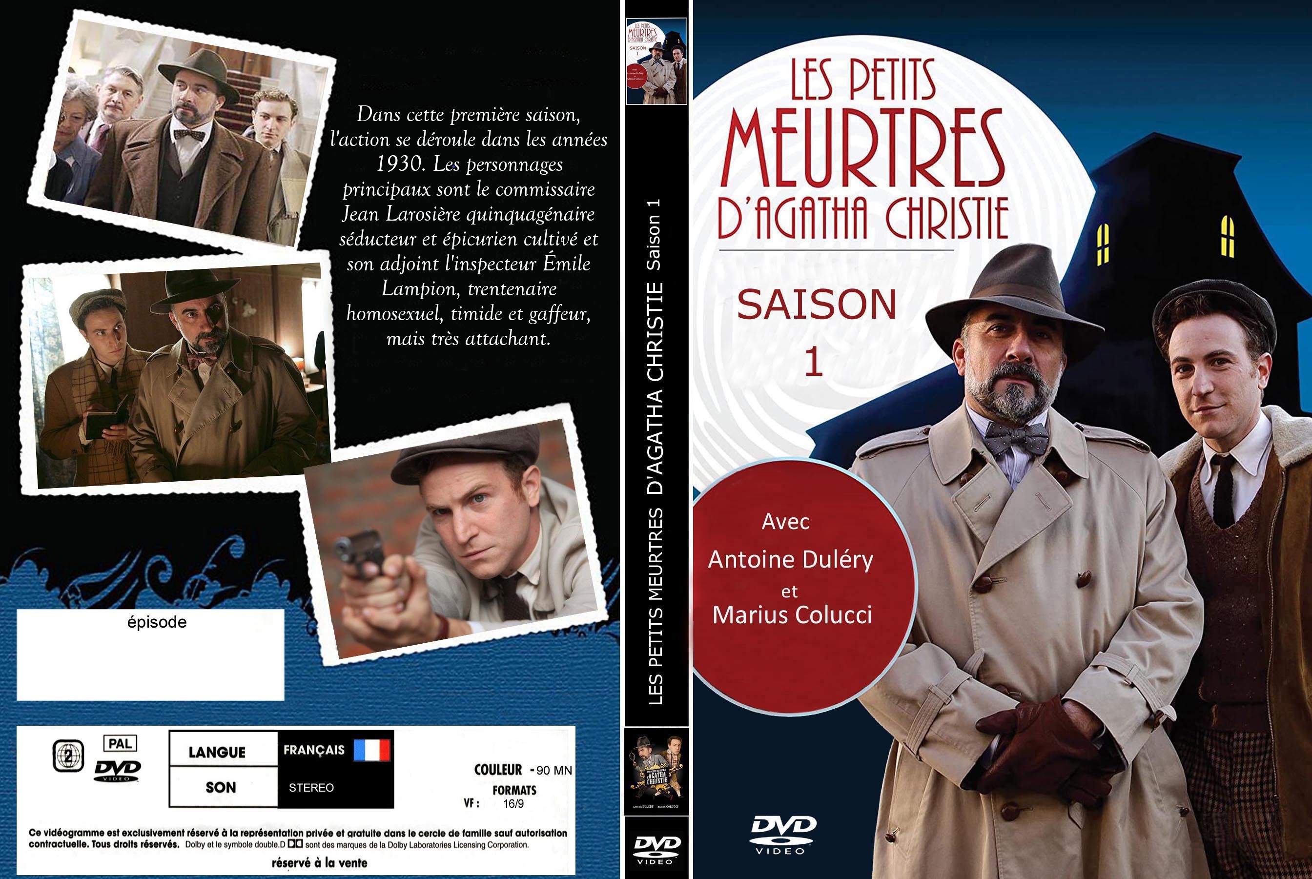 Jaquette DVD Les petits meurtres D