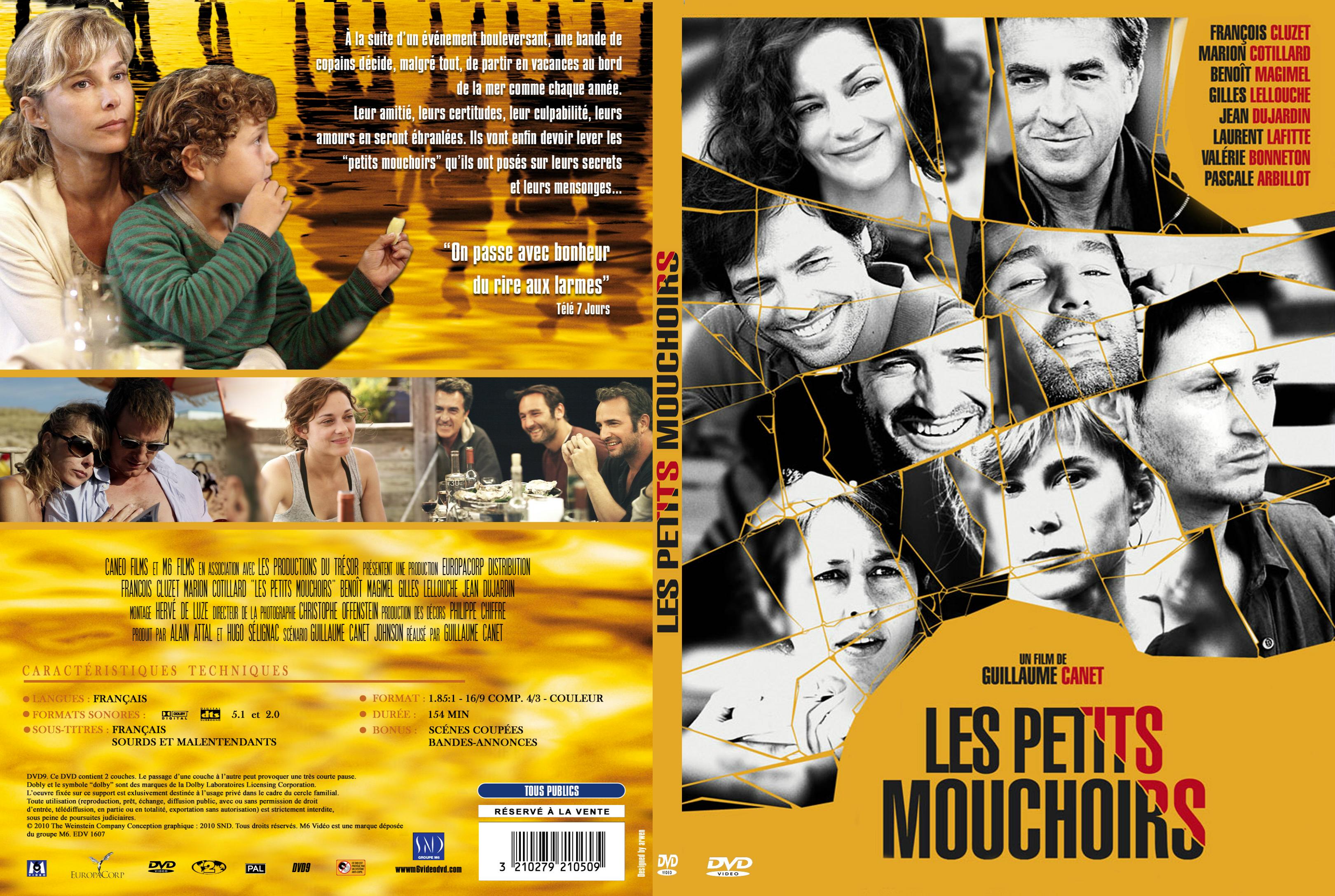 Jaquette DVD Les petits mouchoirs custom - SLIM