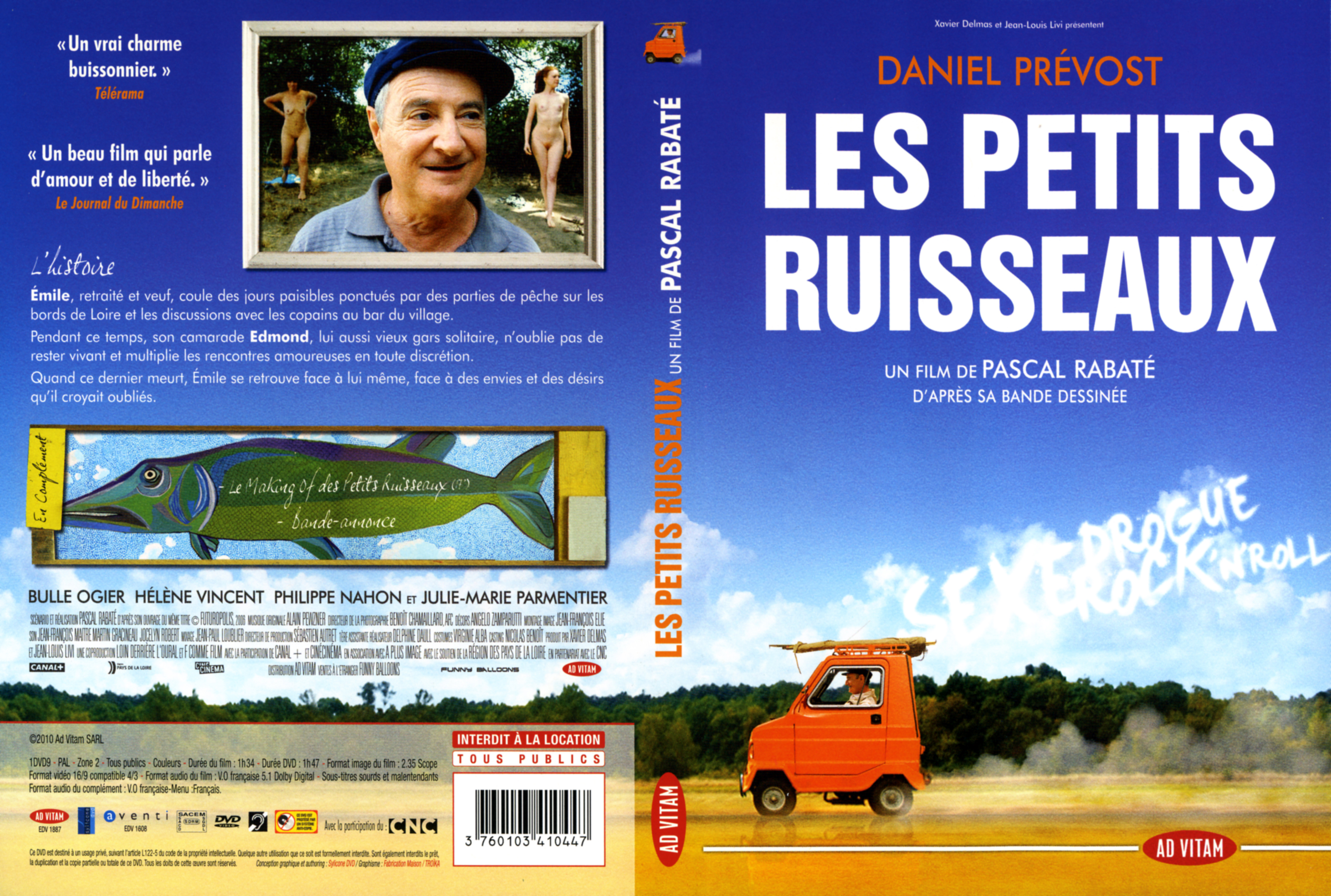 Jaquette DVD Les petits ruisseaux