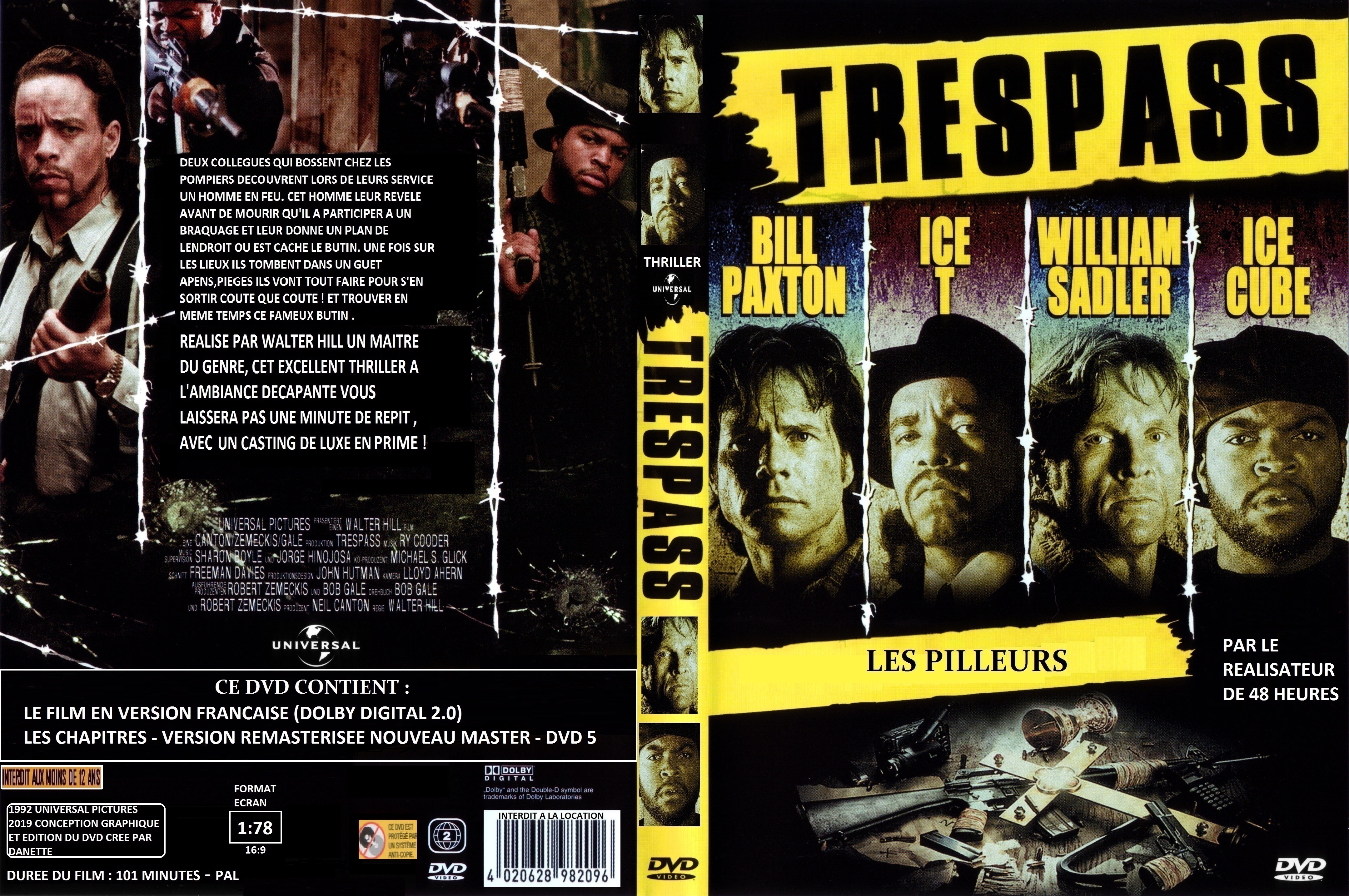 Jaquette DVD Les pilleurs custom