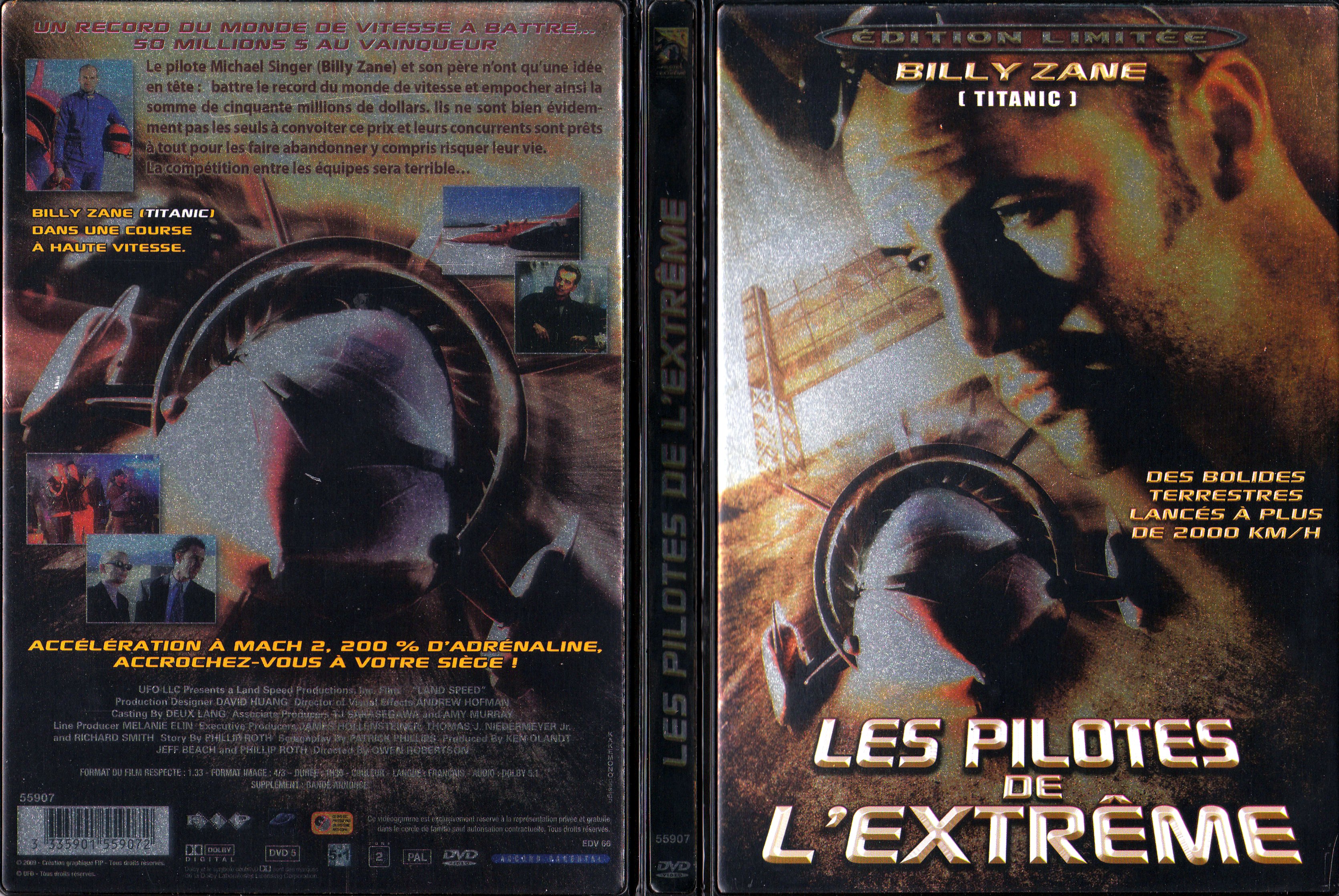 Jaquette DVD Les pilotes de l