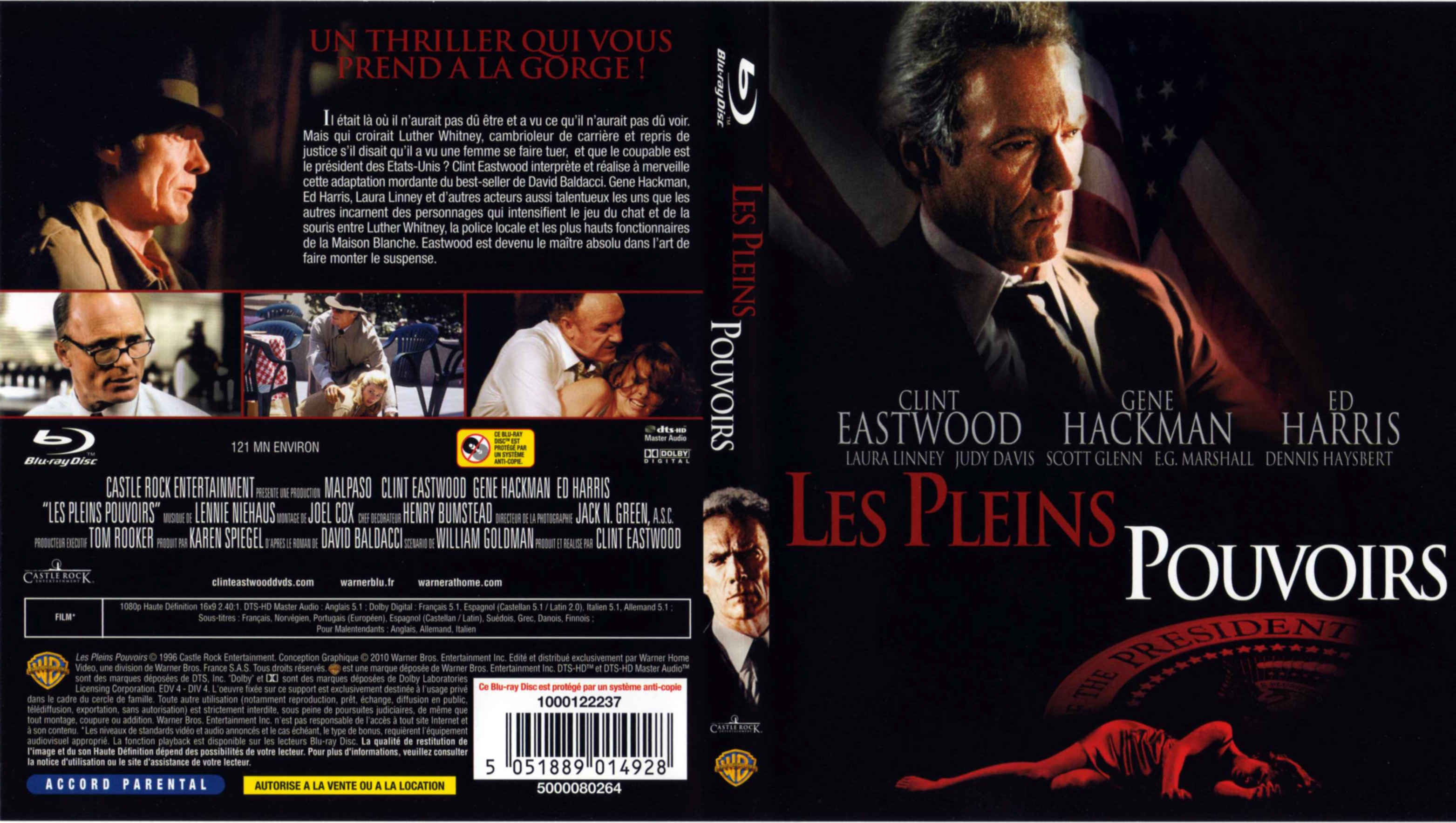 Jaquette DVD Les pleins pouvoirs (BLU-RAY)