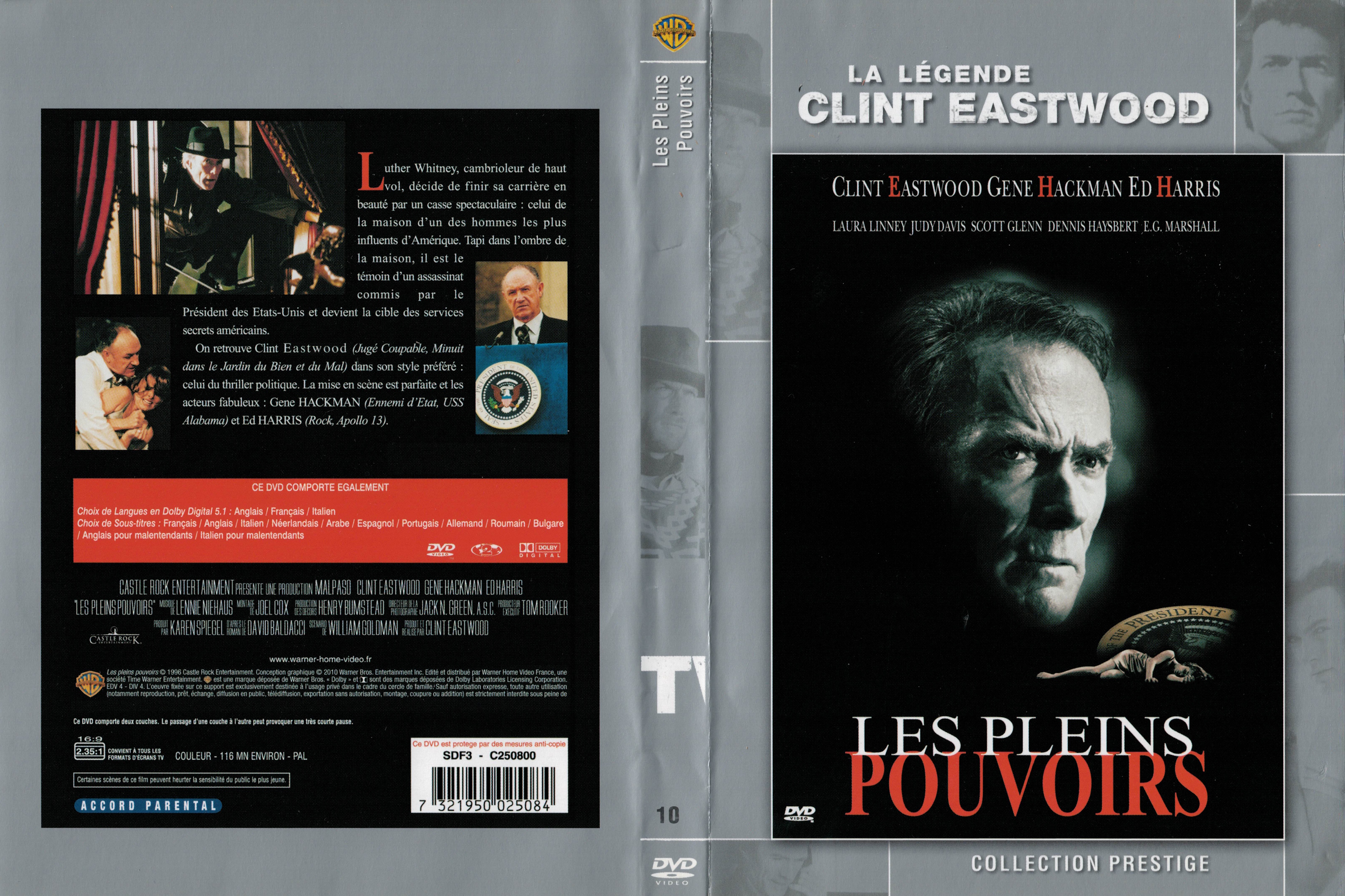 Jaquette DVD Les pleins pouvoirs v5