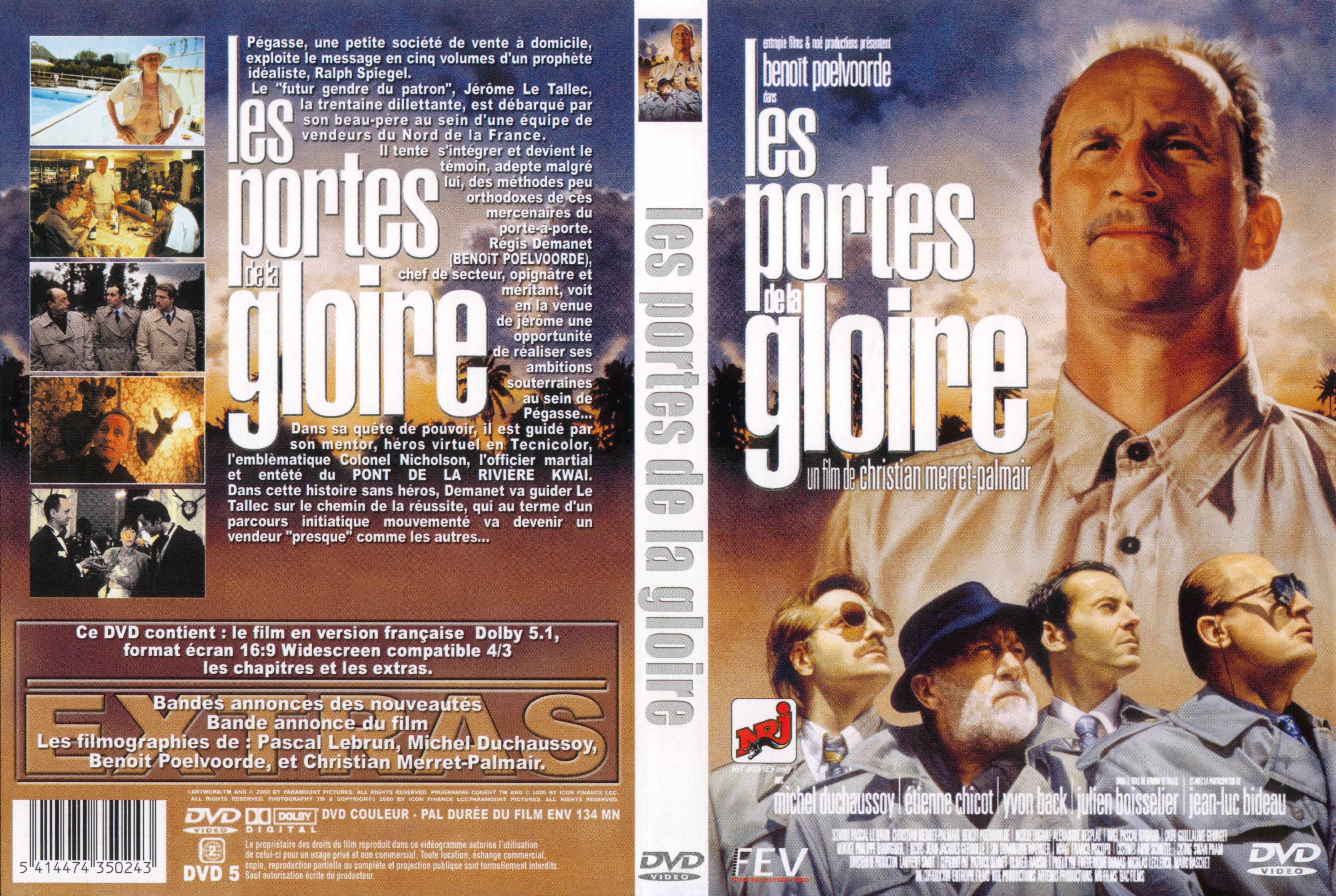 Jaquette DVD Les portes de la gloire