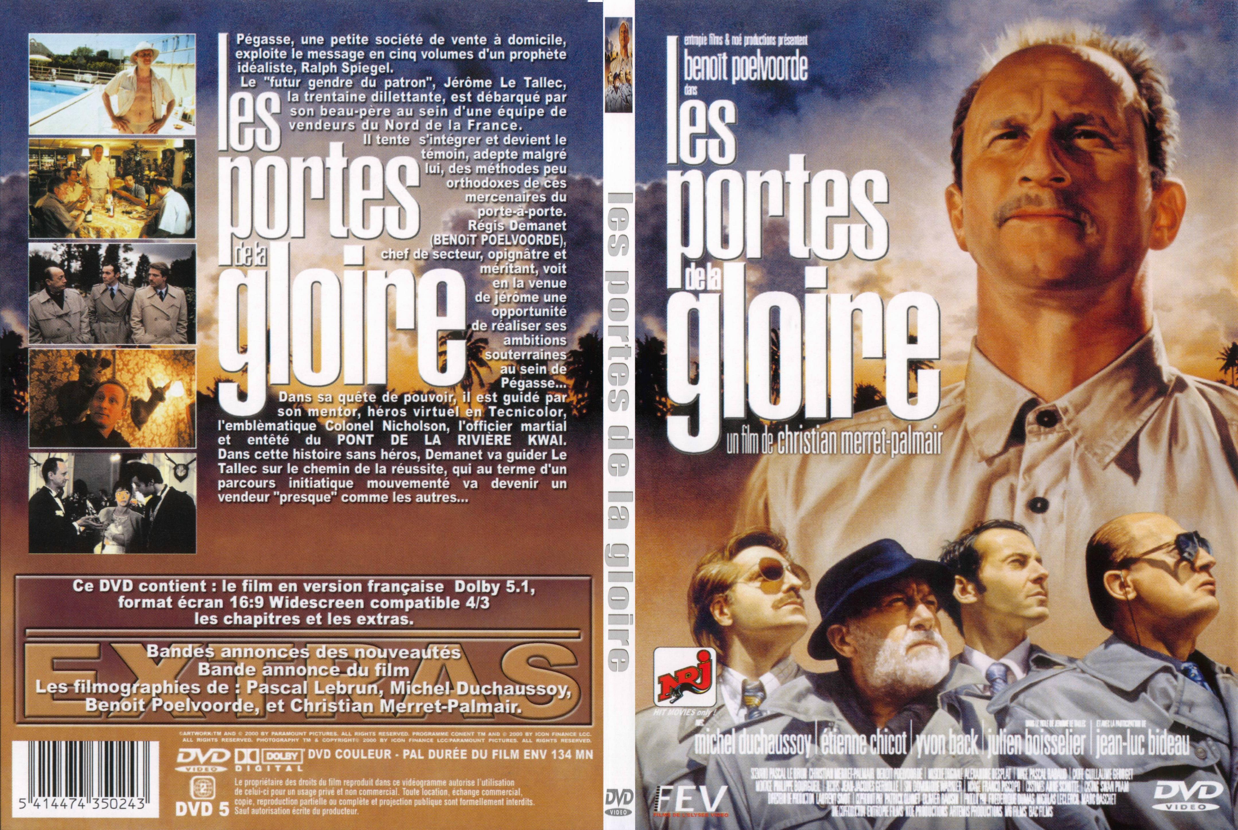 Jaquette DVD Les portes de la gloire - SLIM