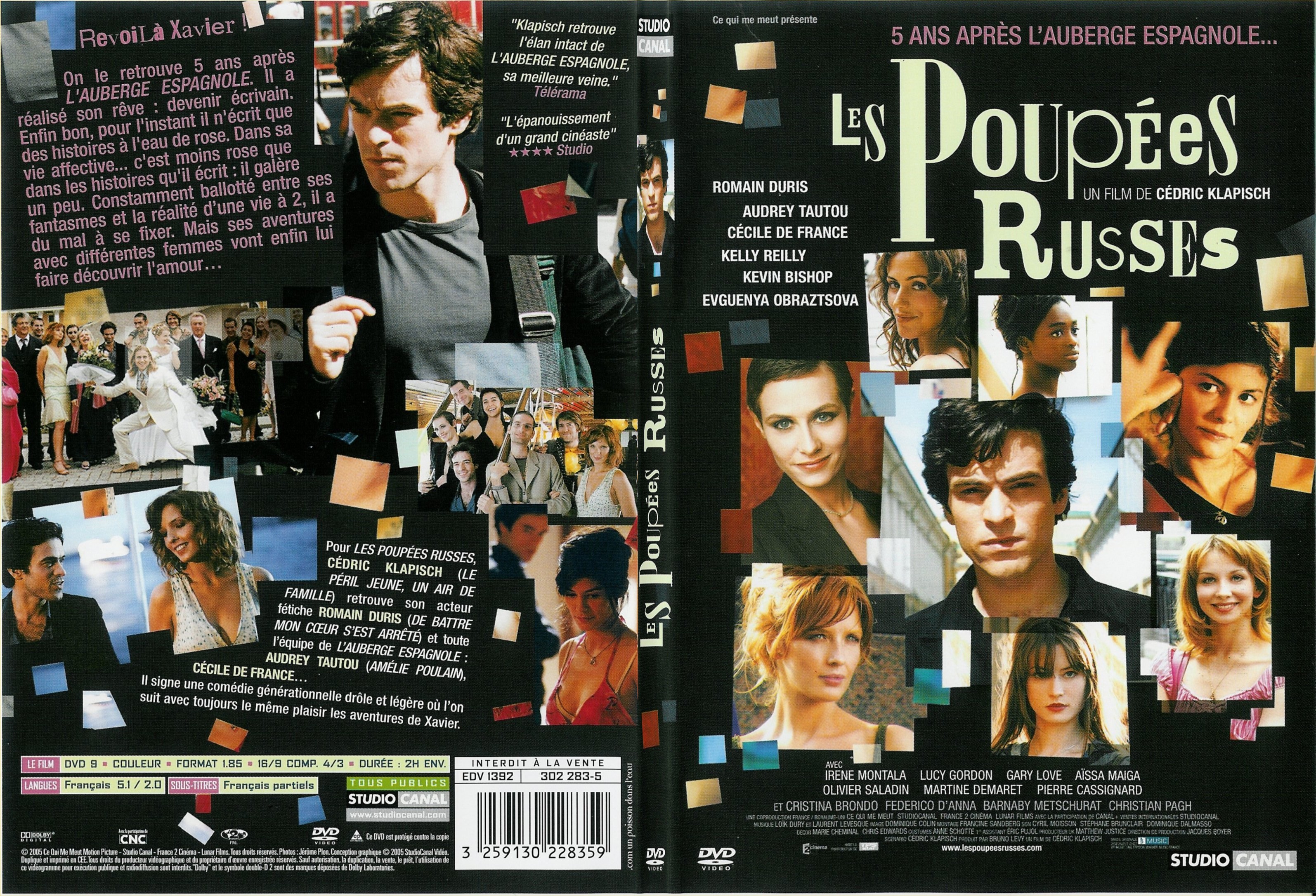 Jaquette DVD Les poupes russes - SLIM