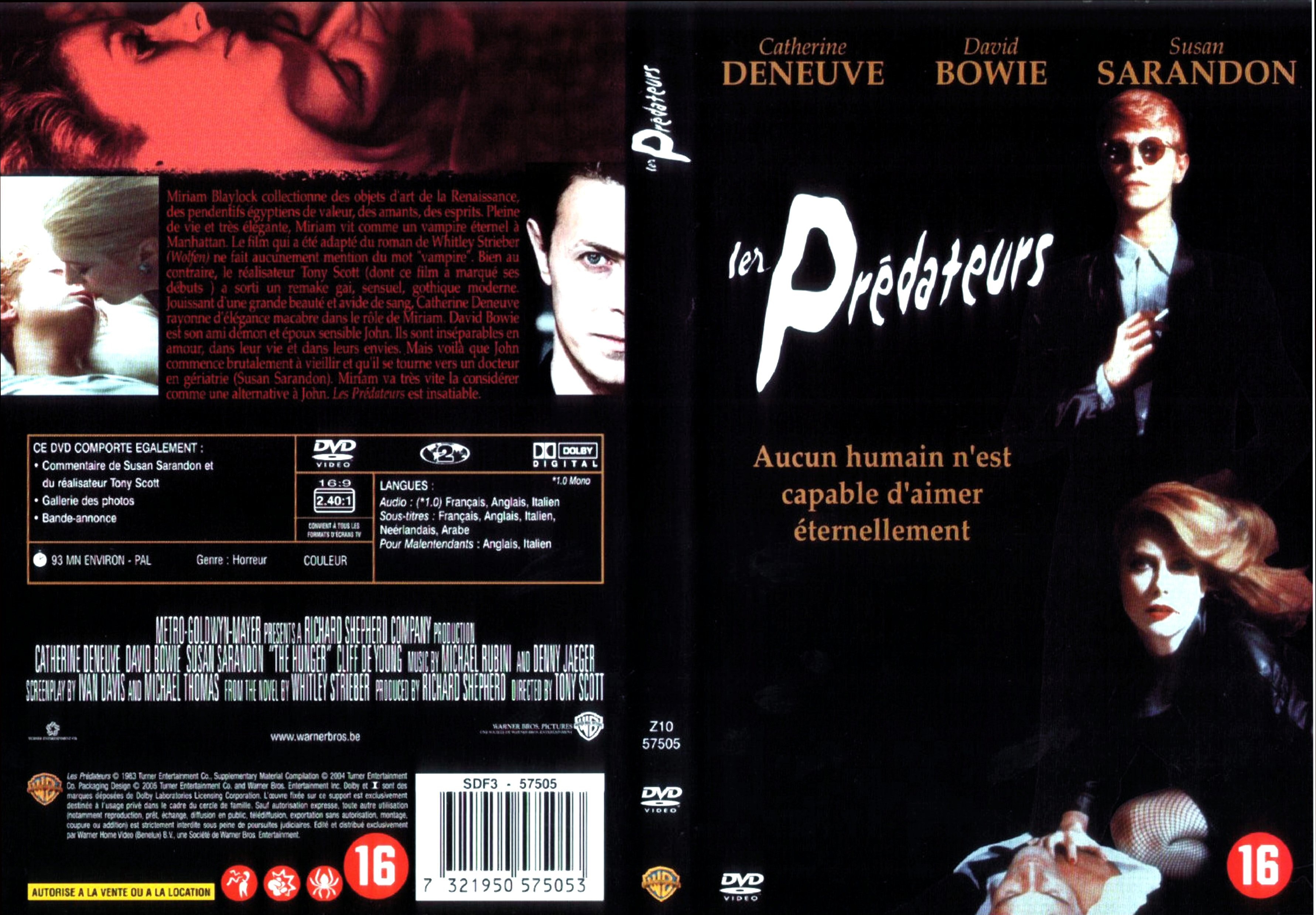 Jaquette DVD Les predateurs