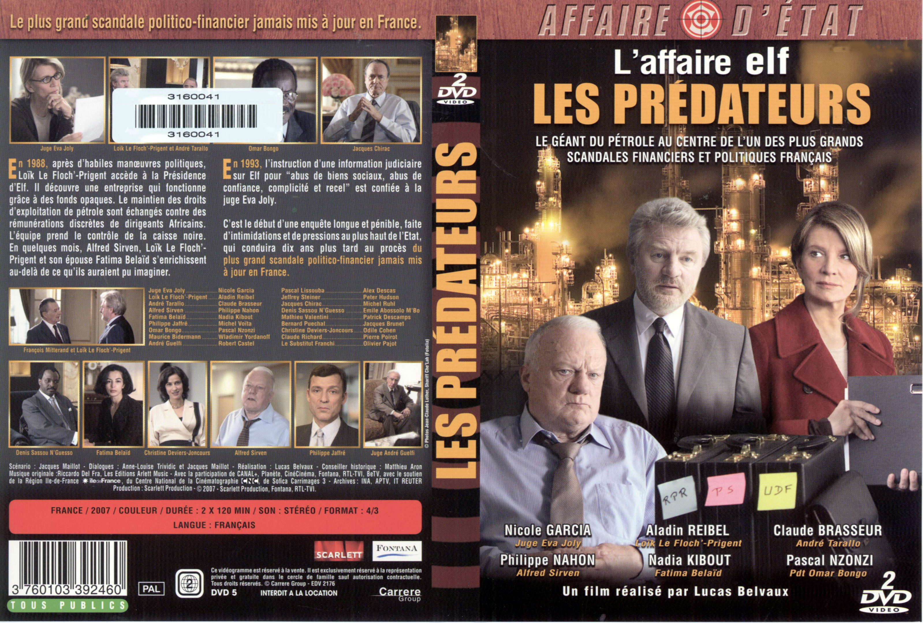 Jaquette DVD Les prdateurs L
