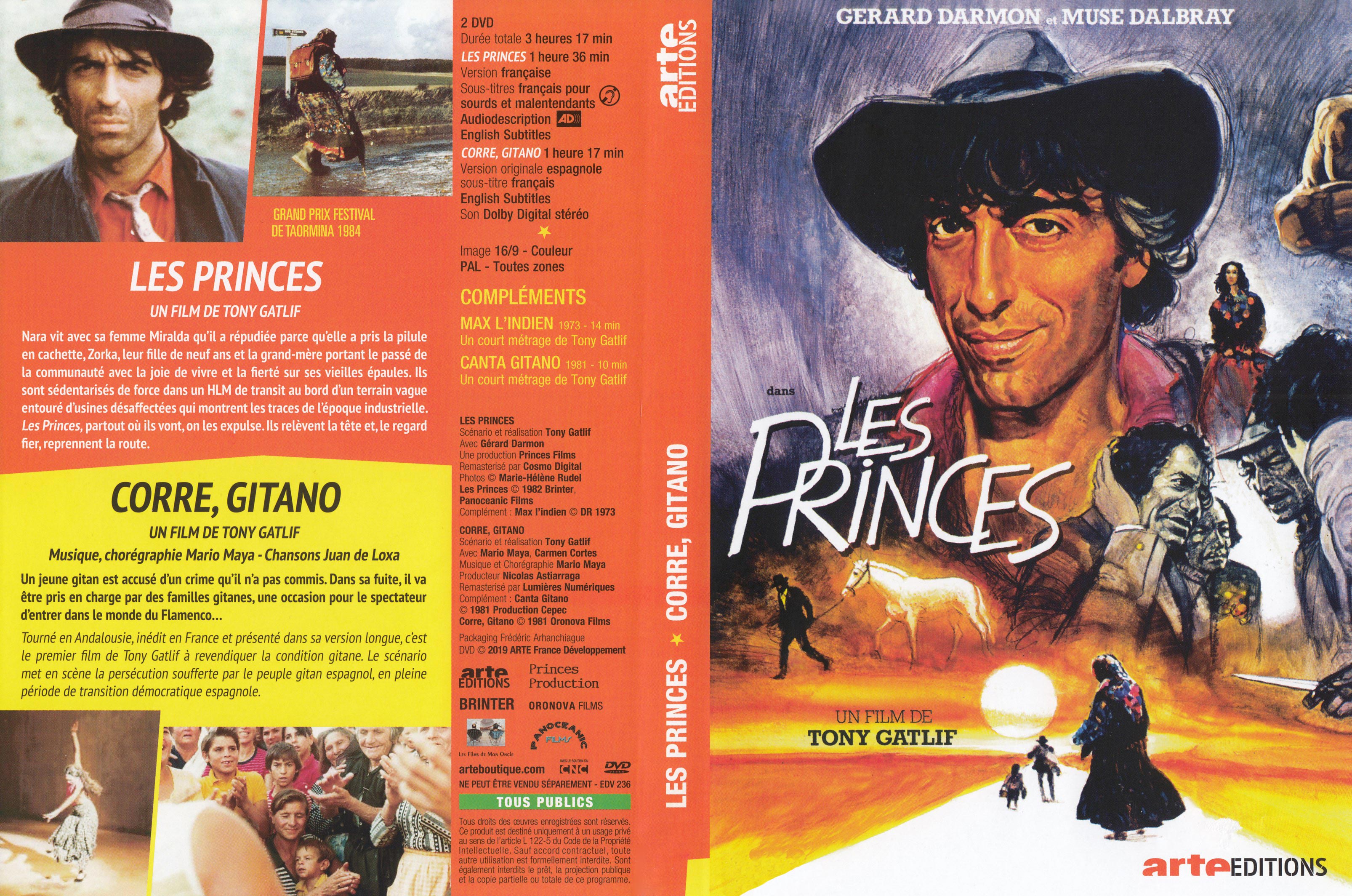 Jaquette DVD Les princes + Corre, gitano