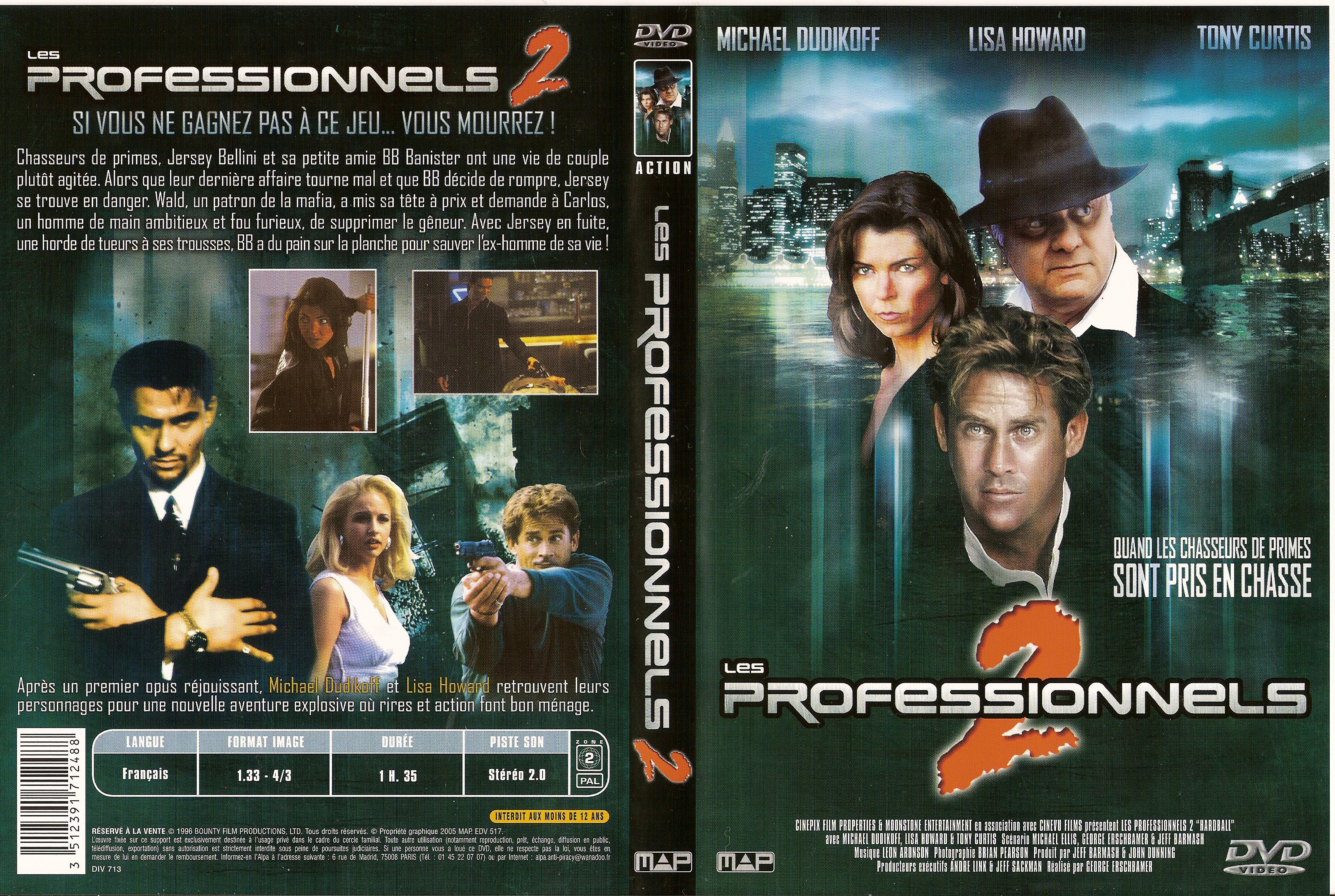 Jaquette DVD Les professionnels 2 (Dudikoff)