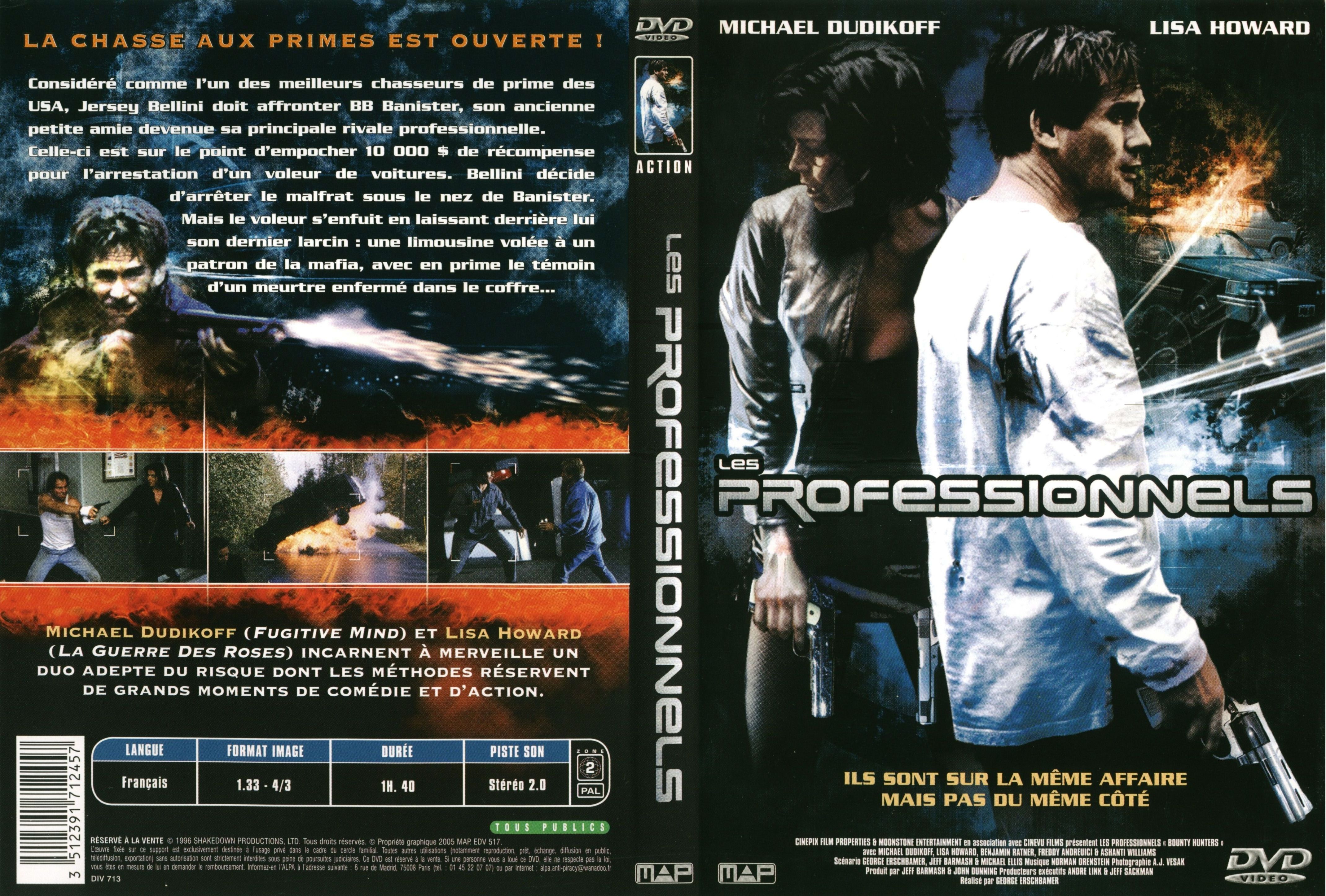 Jaquette DVD Les professionnels (Dudikoff) v2