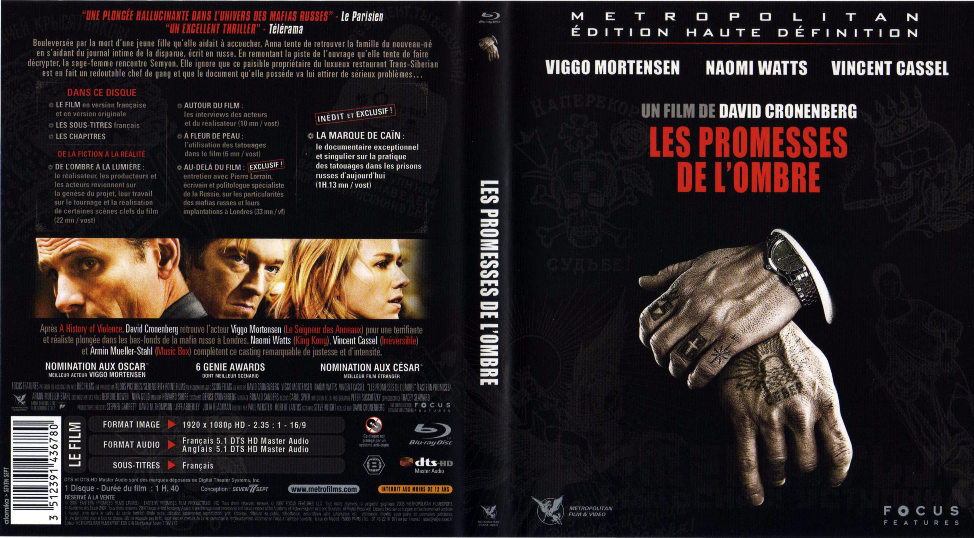 Jaquette DVD Les promesses de l