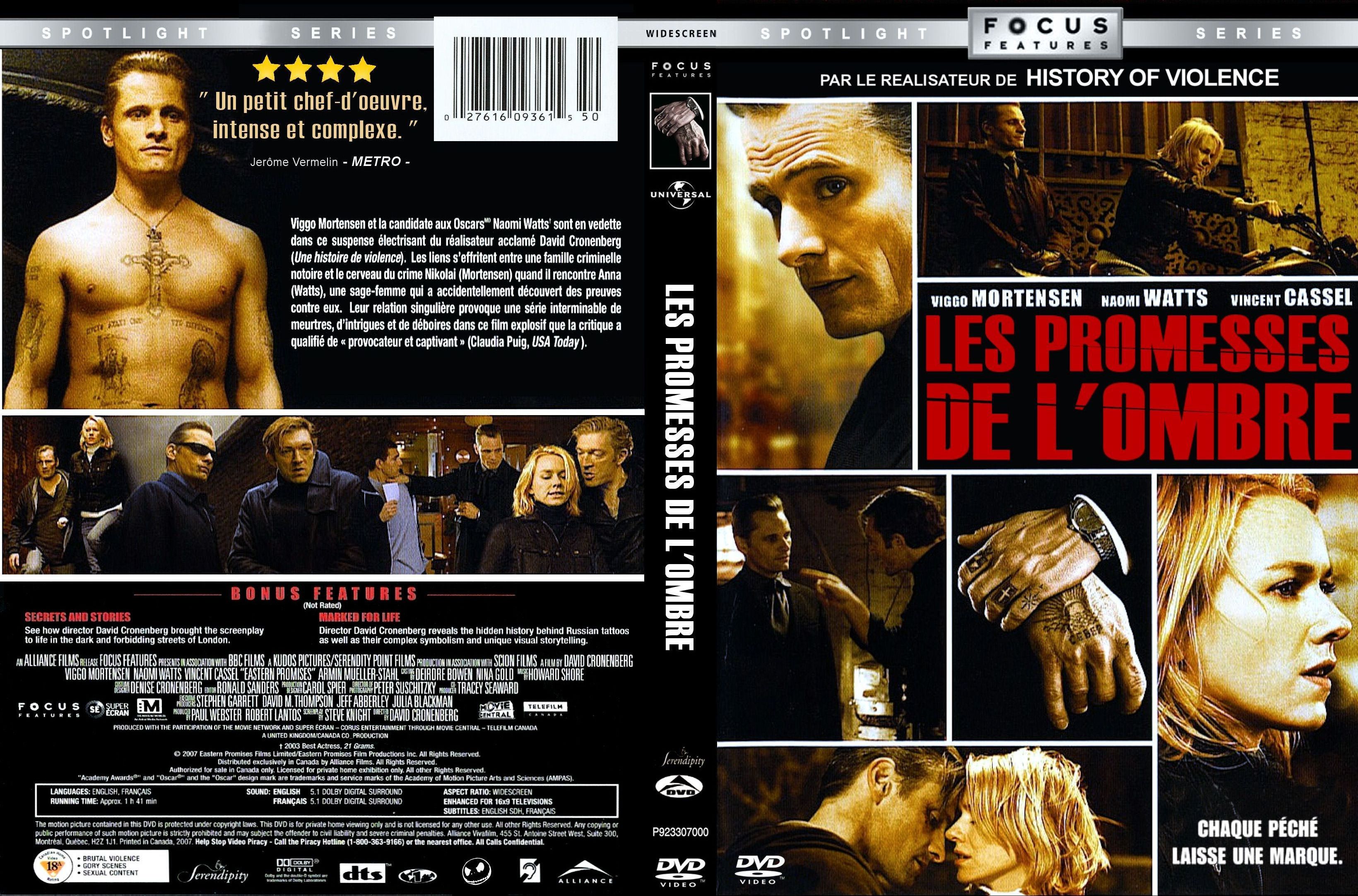 Jaquette DVD Les promesses de l