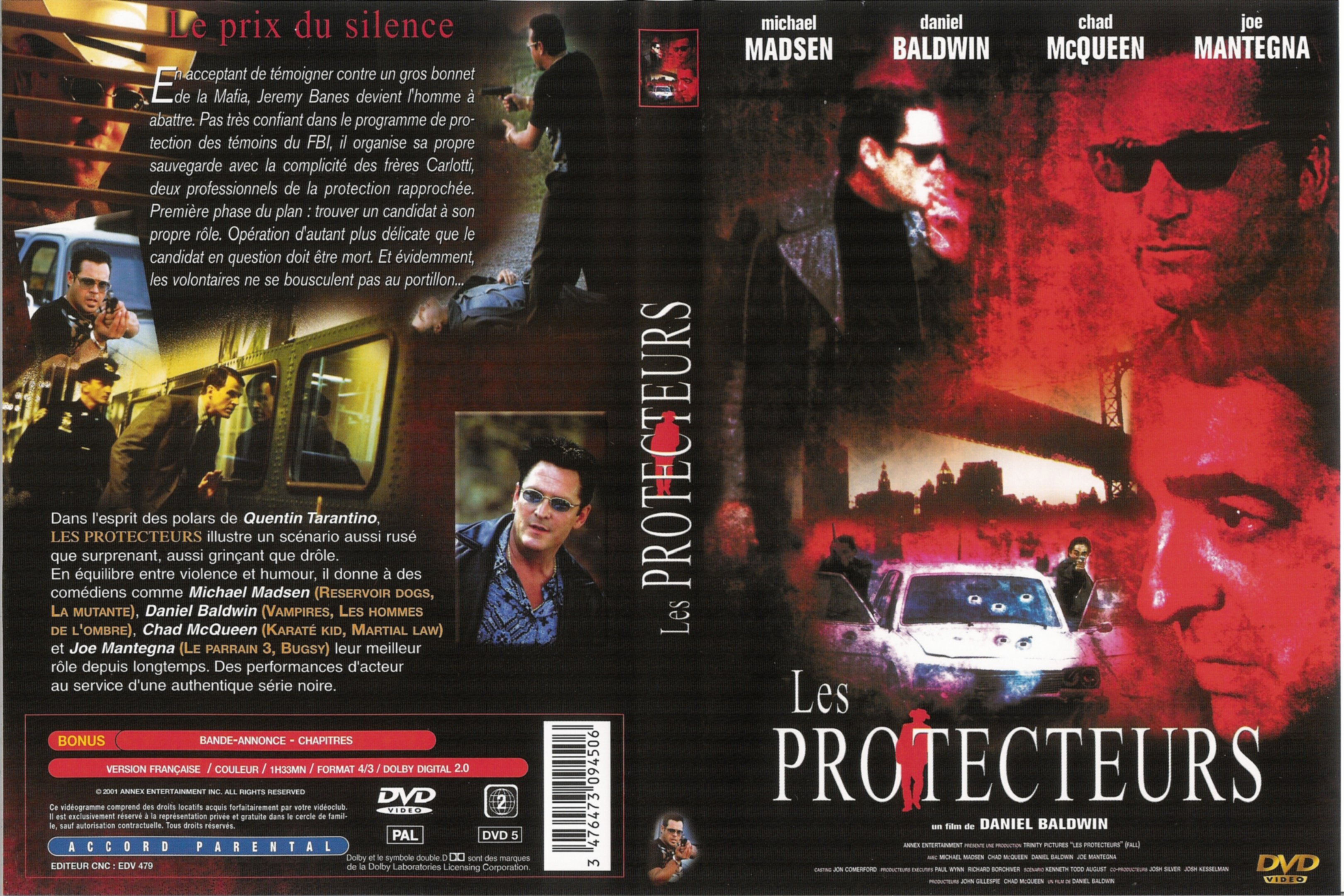 Jaquette DVD Les protecteurs