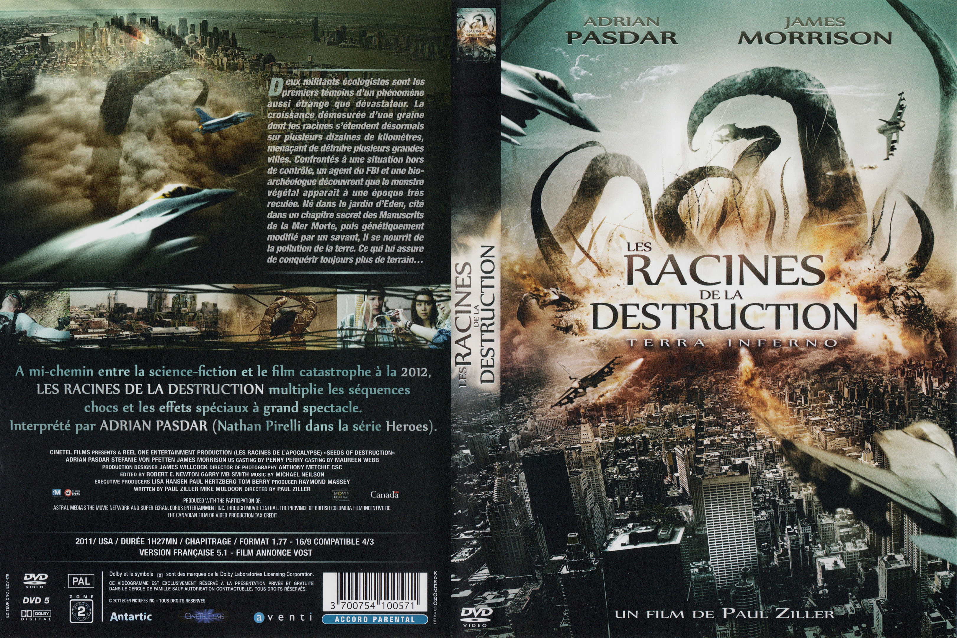 Jaquette DVD Les racines de la destruction
