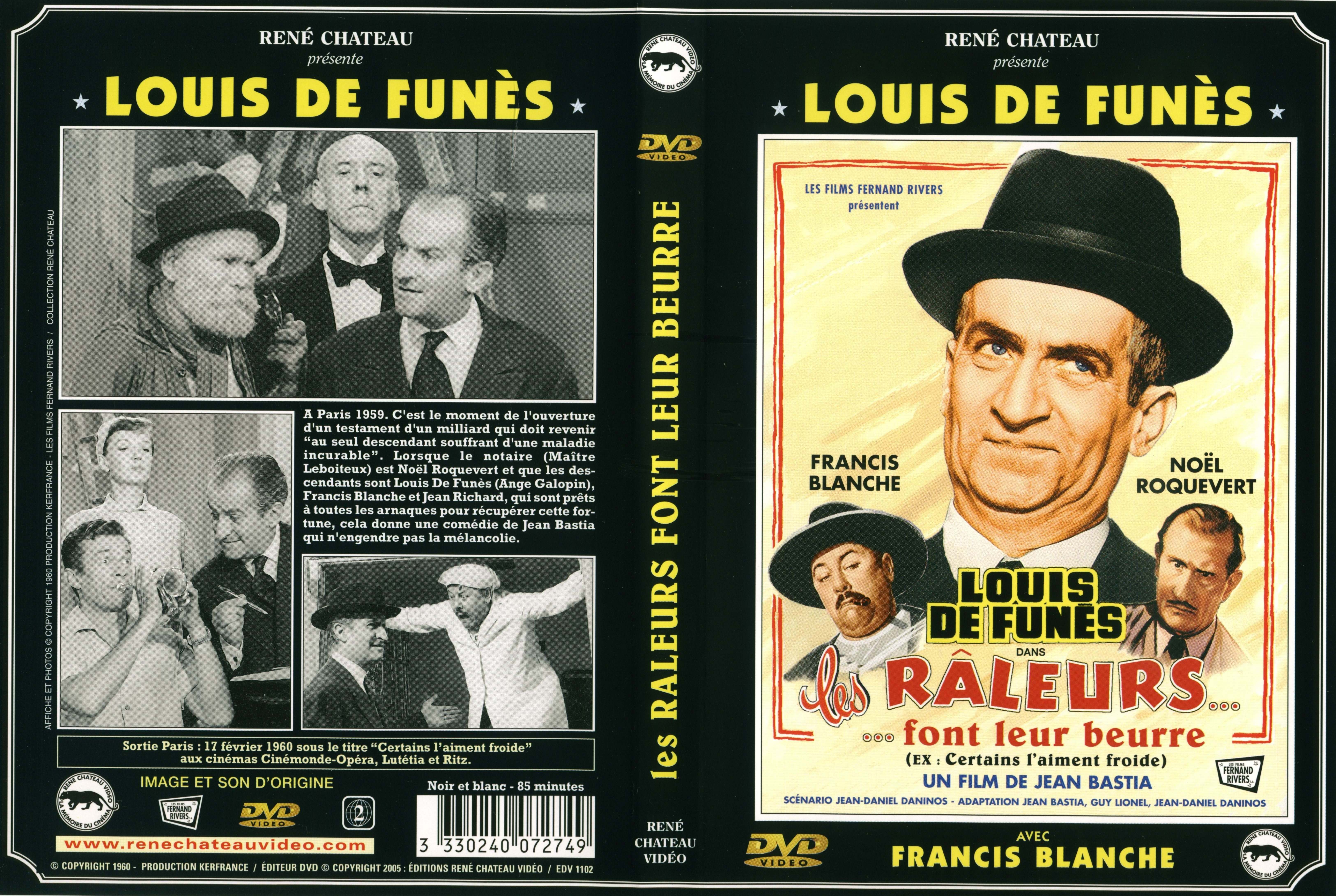 Jaquette DVD Les raleurs font leur beurre