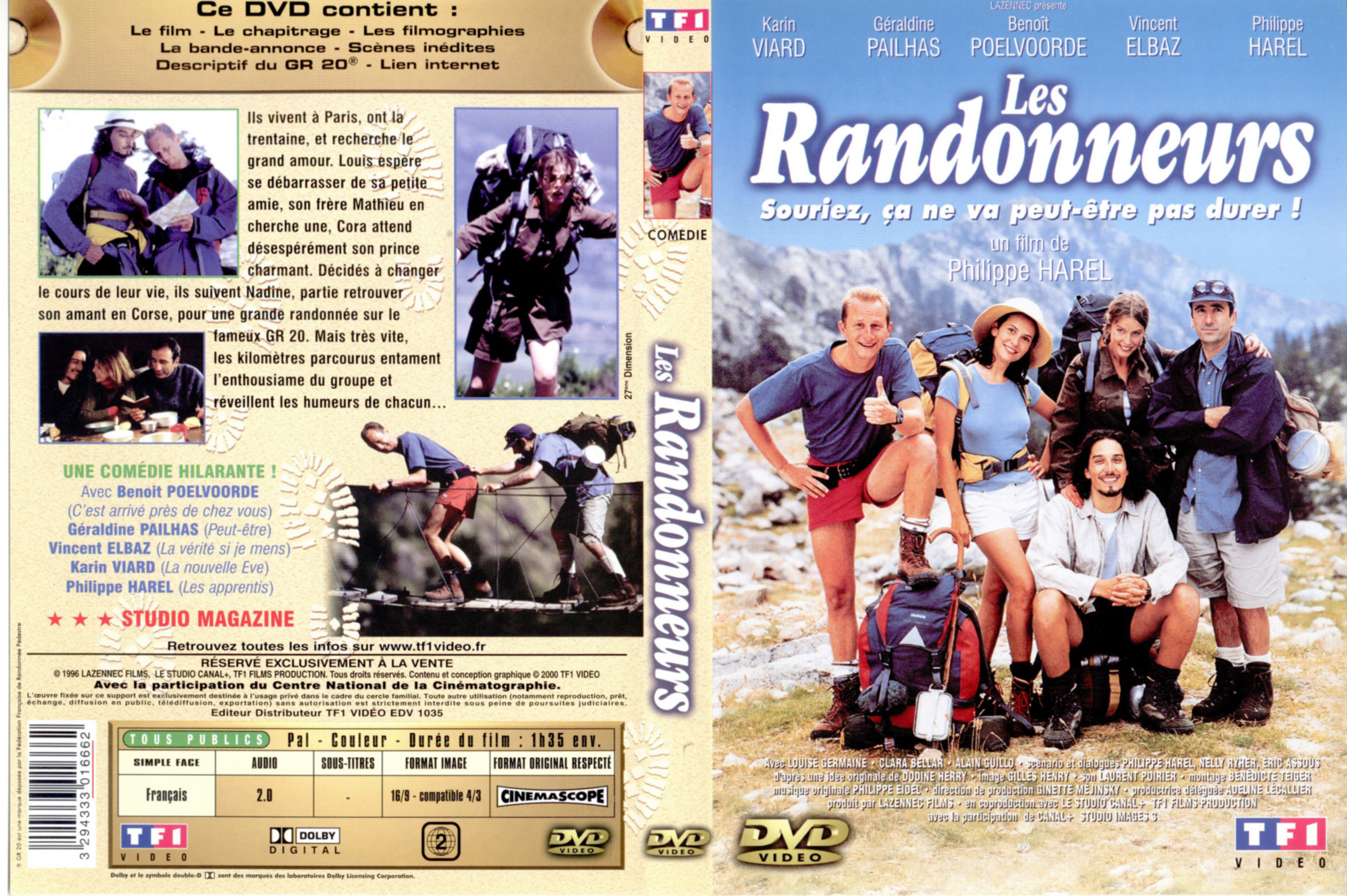 Jaquette DVD Les randonneurs