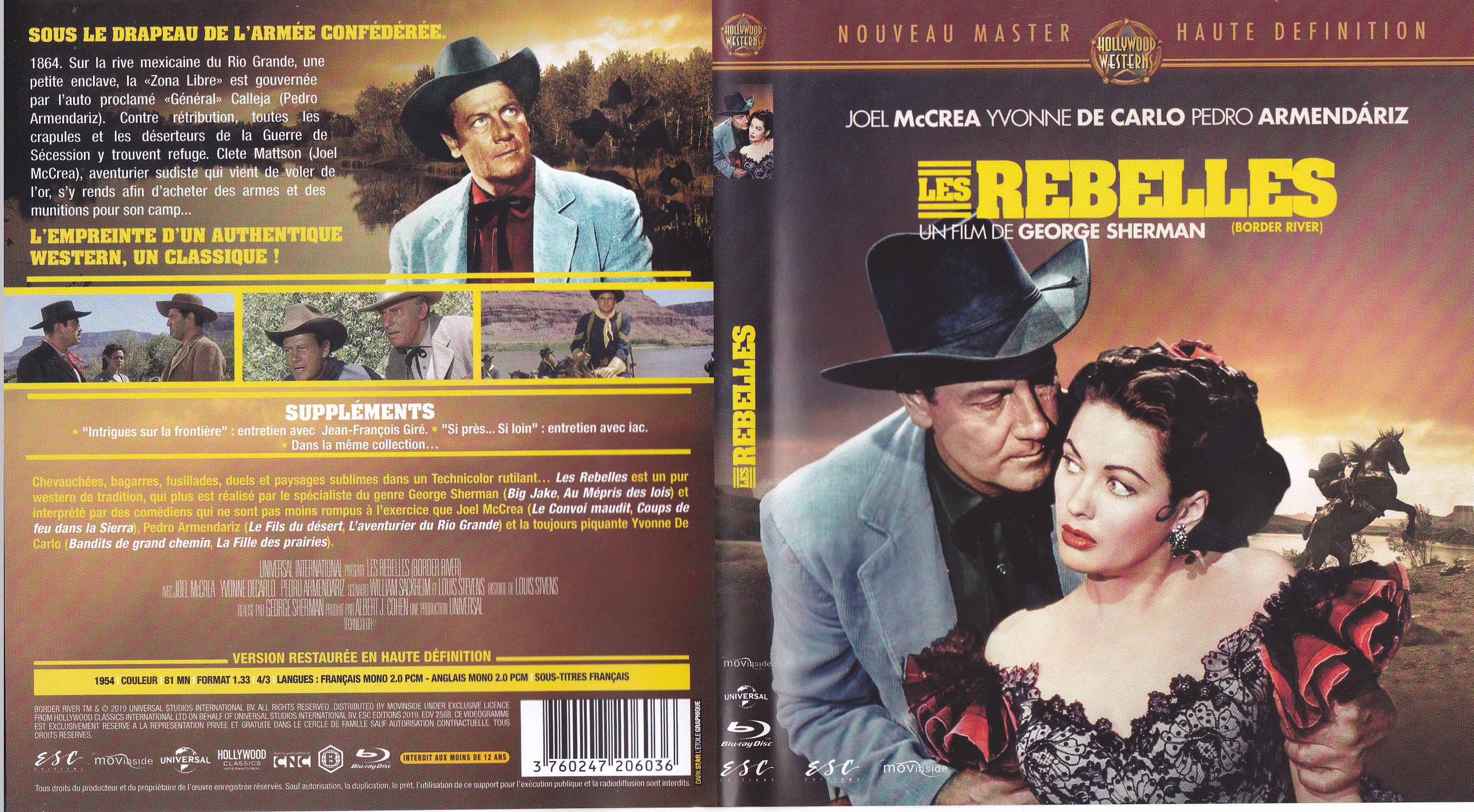 Jaquette DVD Les rebelles (BLU-RAY)