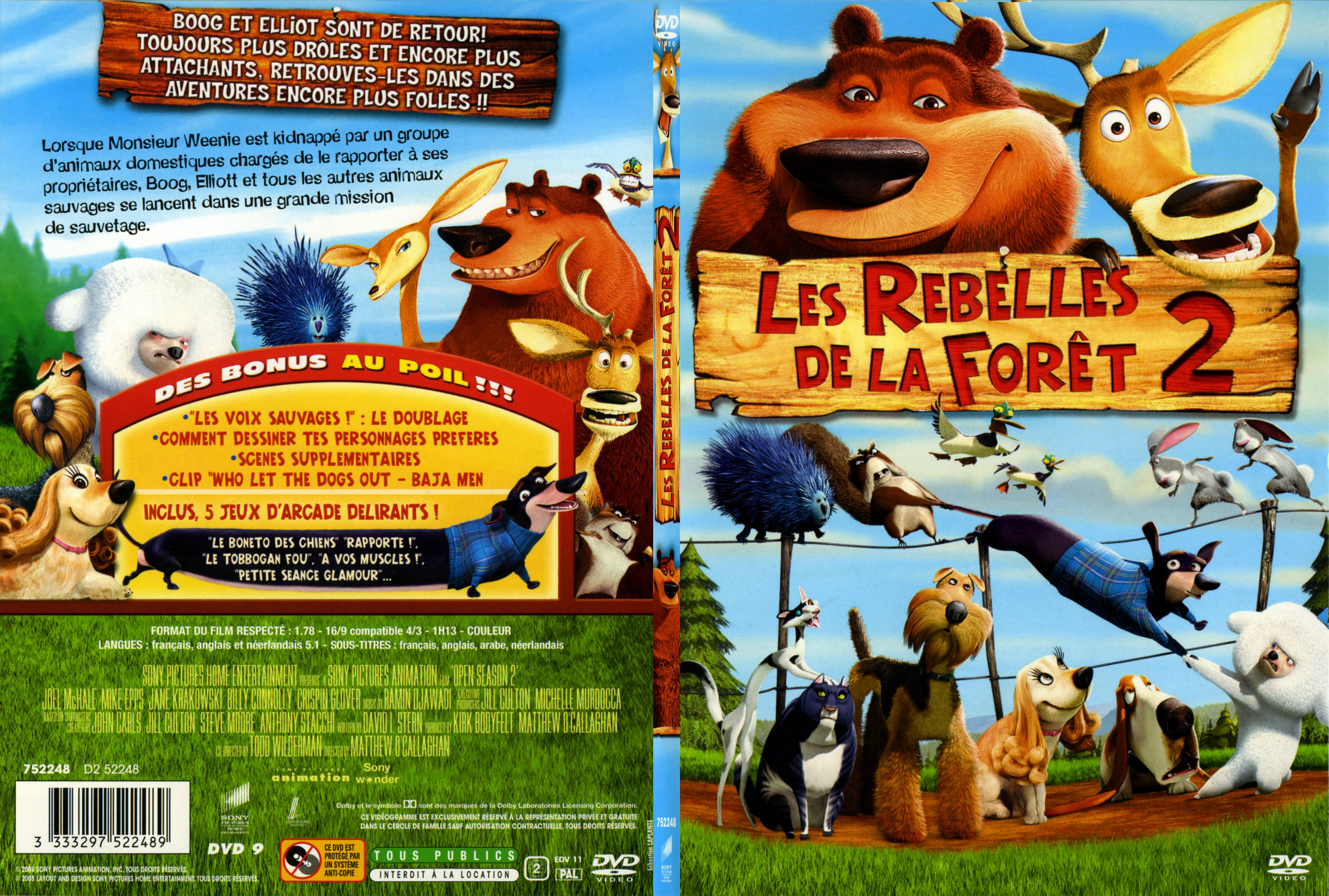 Jaquette DVD de Les rebelles de la foret 2 - SLIM - Cinéma Passion - Les Rebelle De La Forêt 2