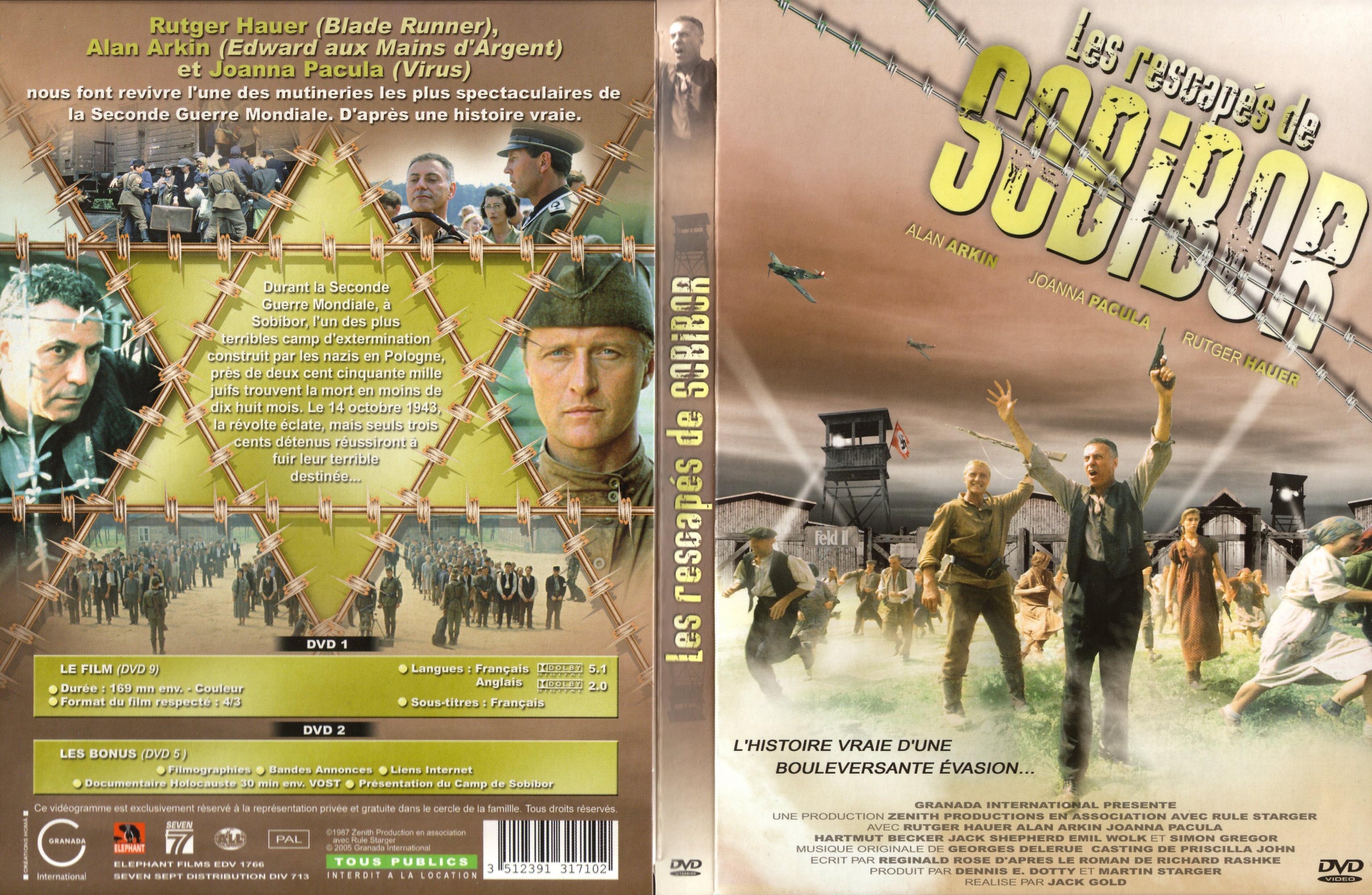 Jaquette DVD Les rescaps de sobibor