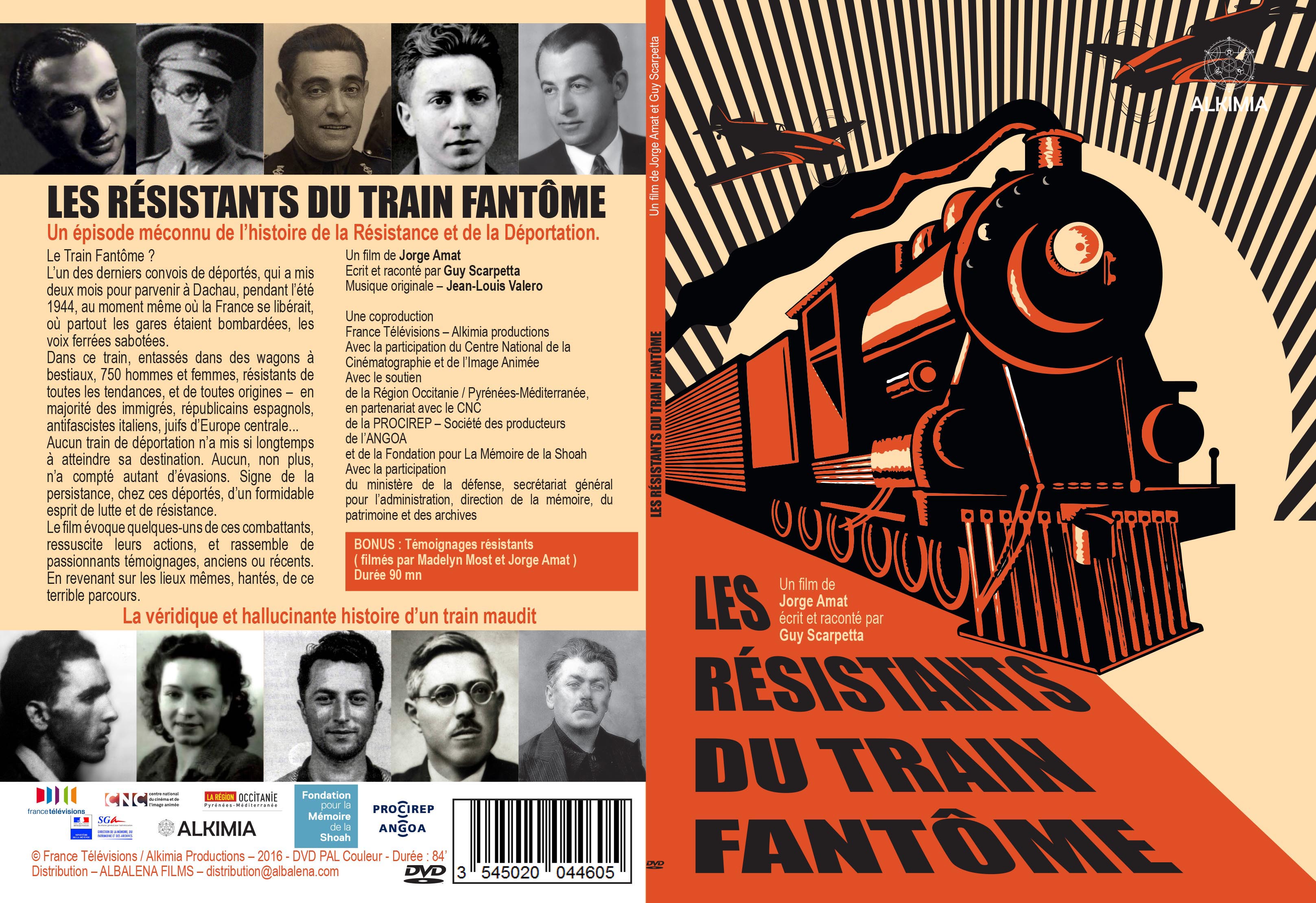Jaquette DVD Les rsistants du train fantme - SLIM