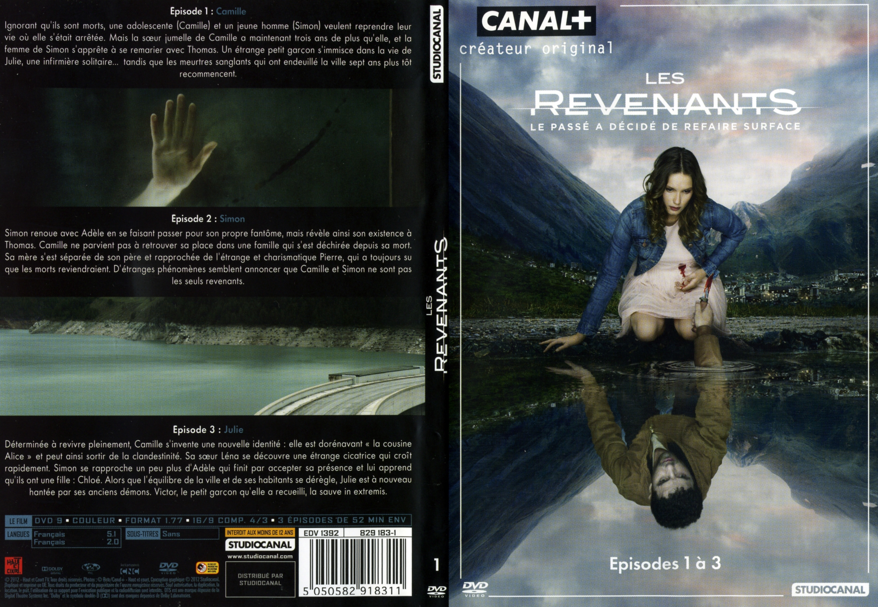 Jaquette DVD Les revenants DVD 1