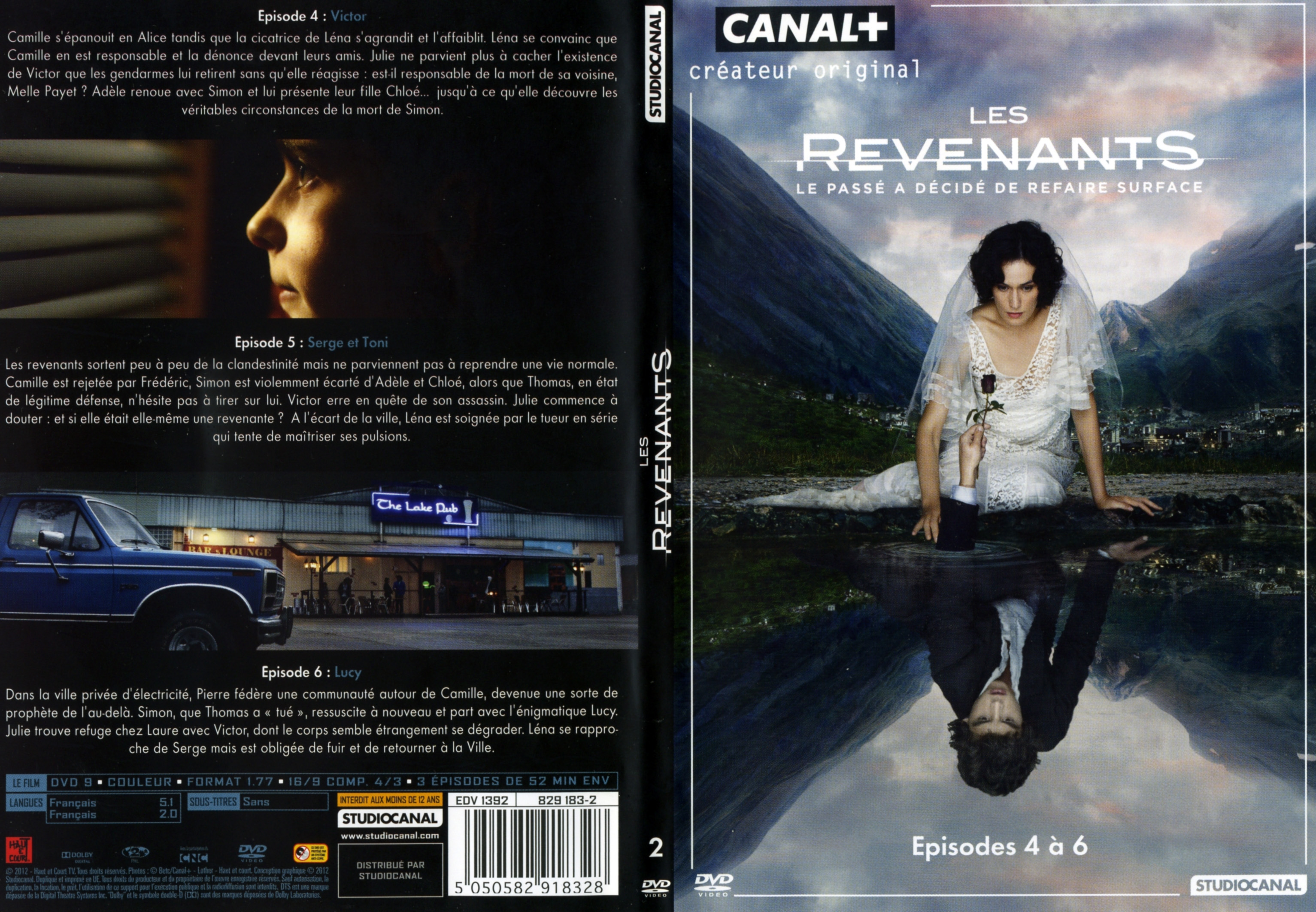 Jaquette DVD Les revenants DVD 2