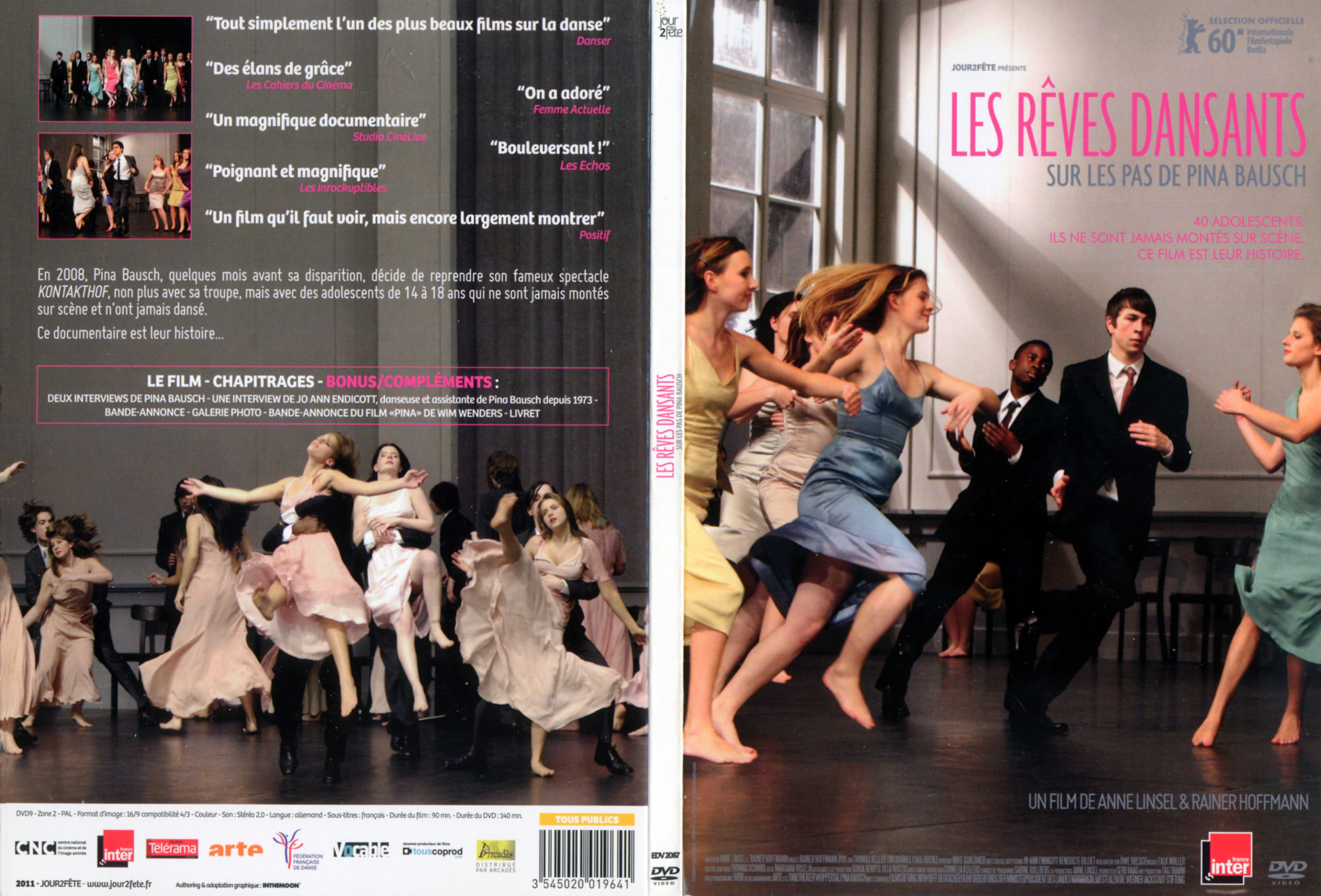 Jaquette DVD Les reves dansants