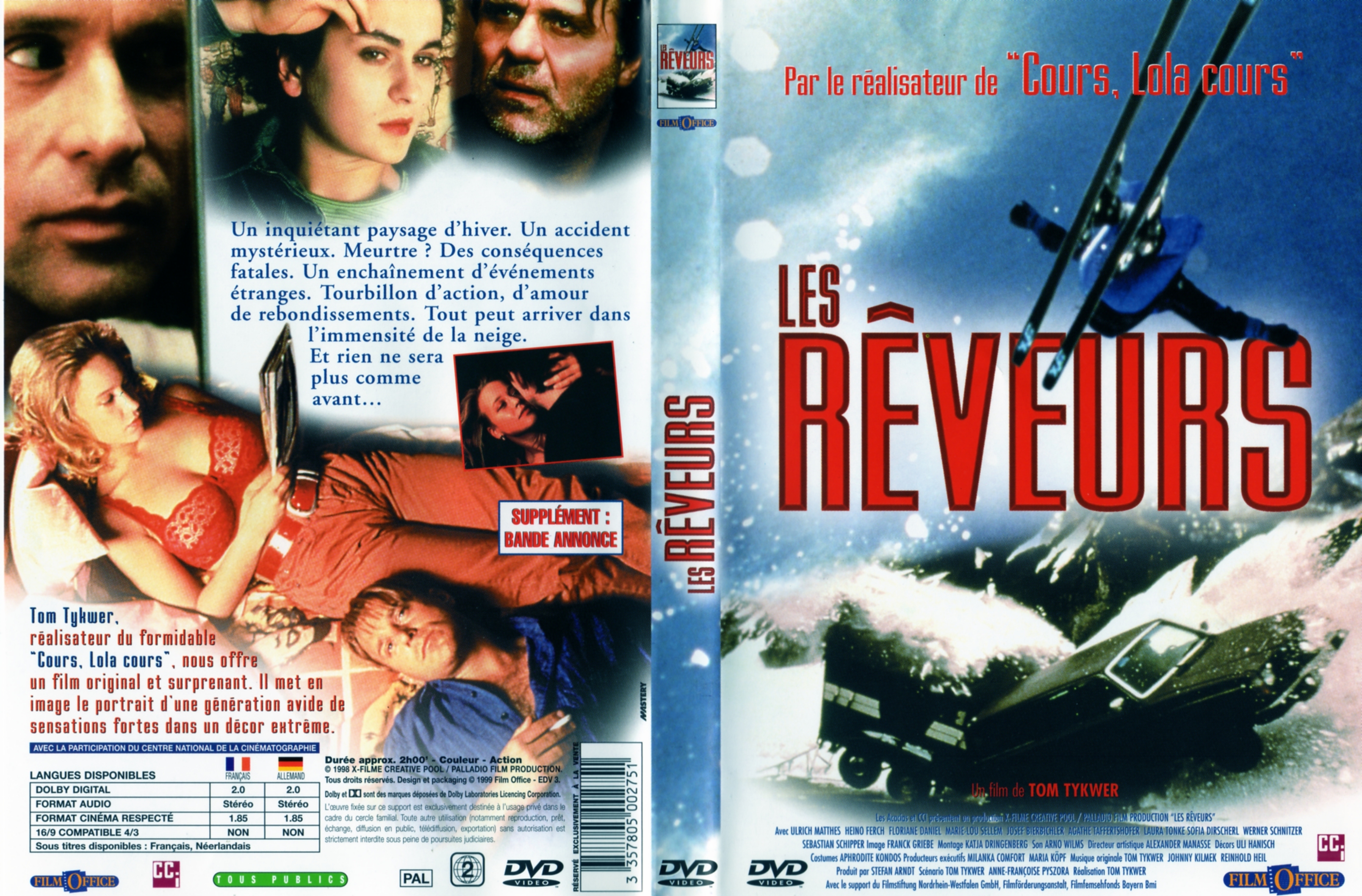 Jaquette DVD Les reveurs