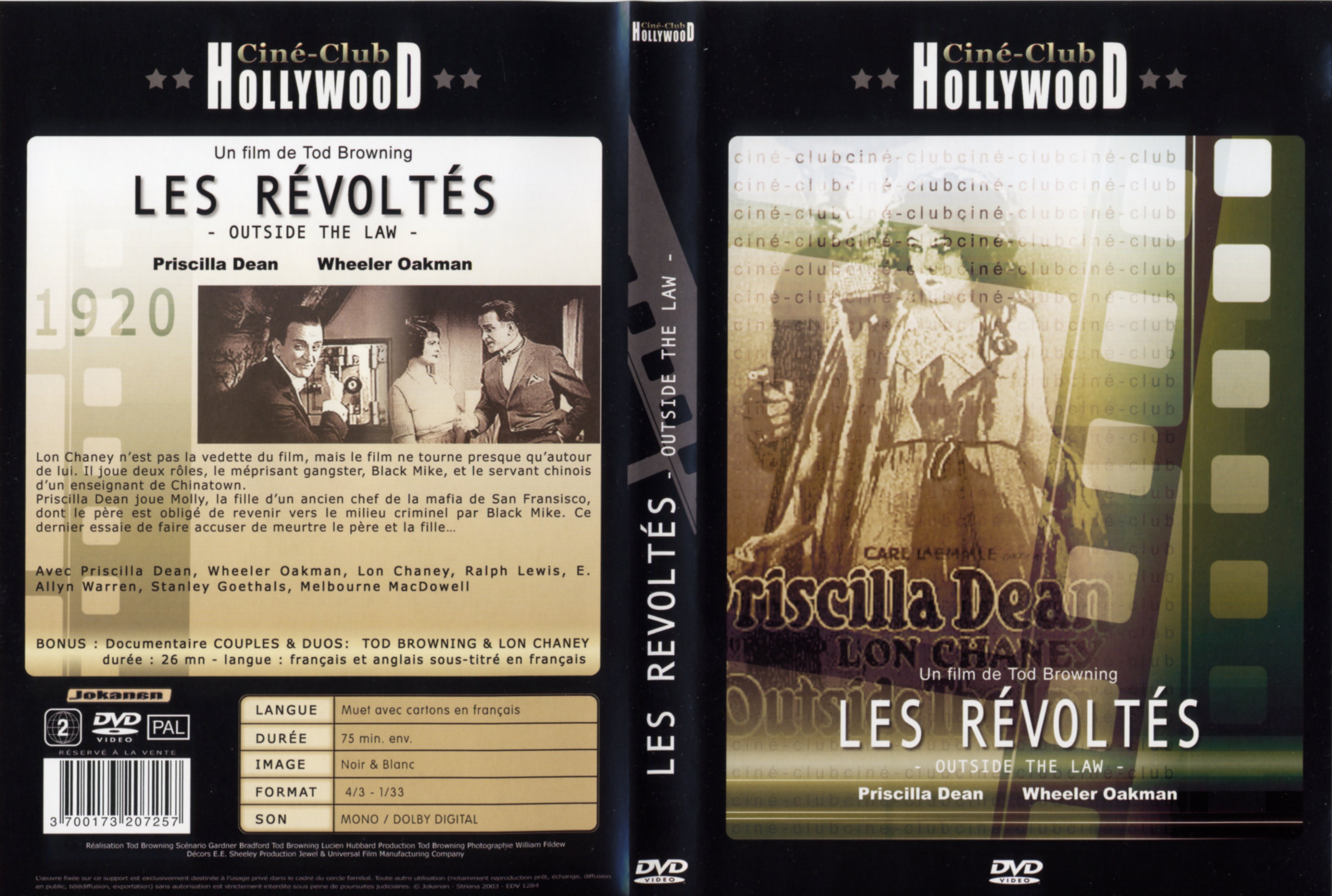Jaquette DVD Les revolts