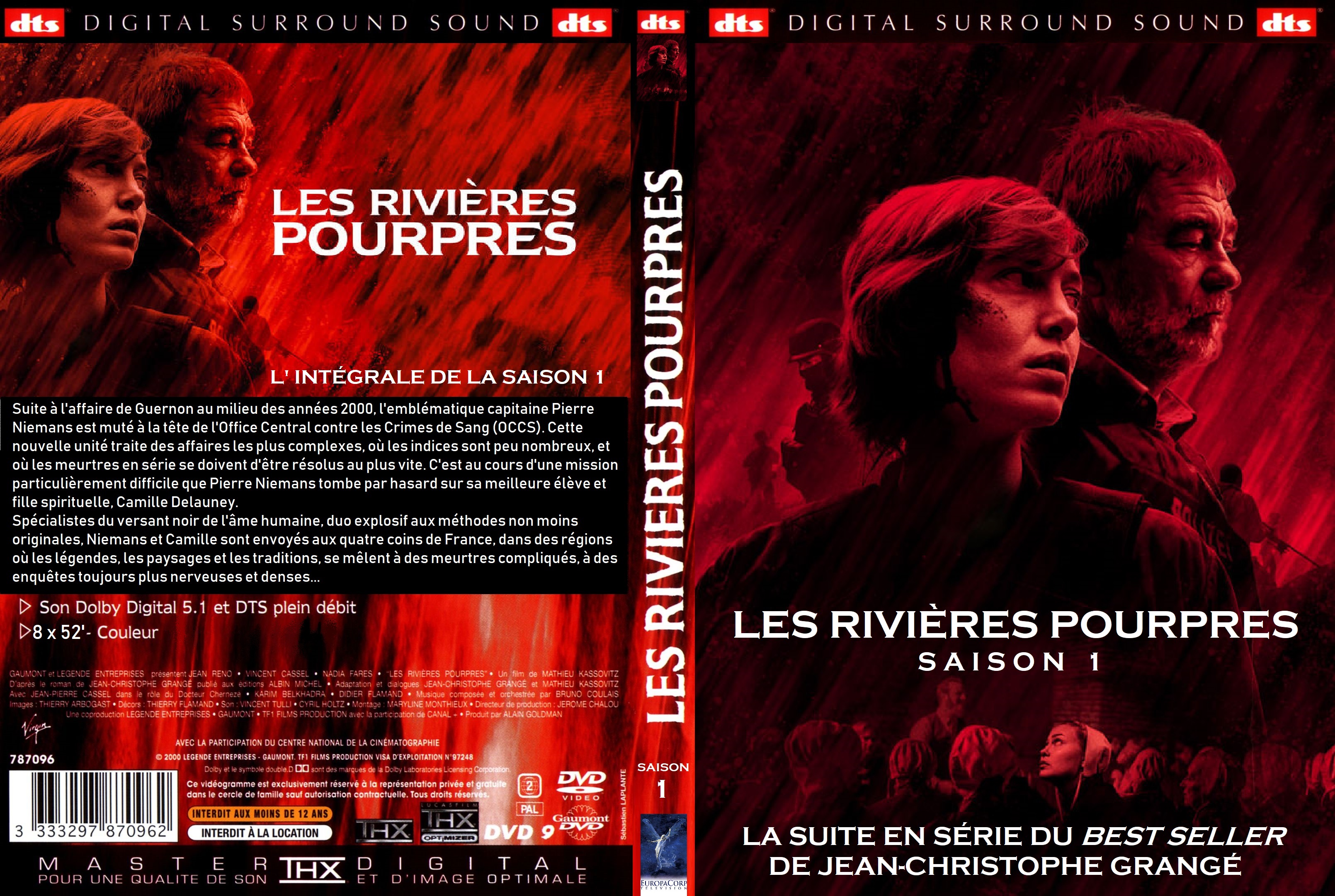 Jaquette DVD Les rivieres pourpres saison 1 custom v2