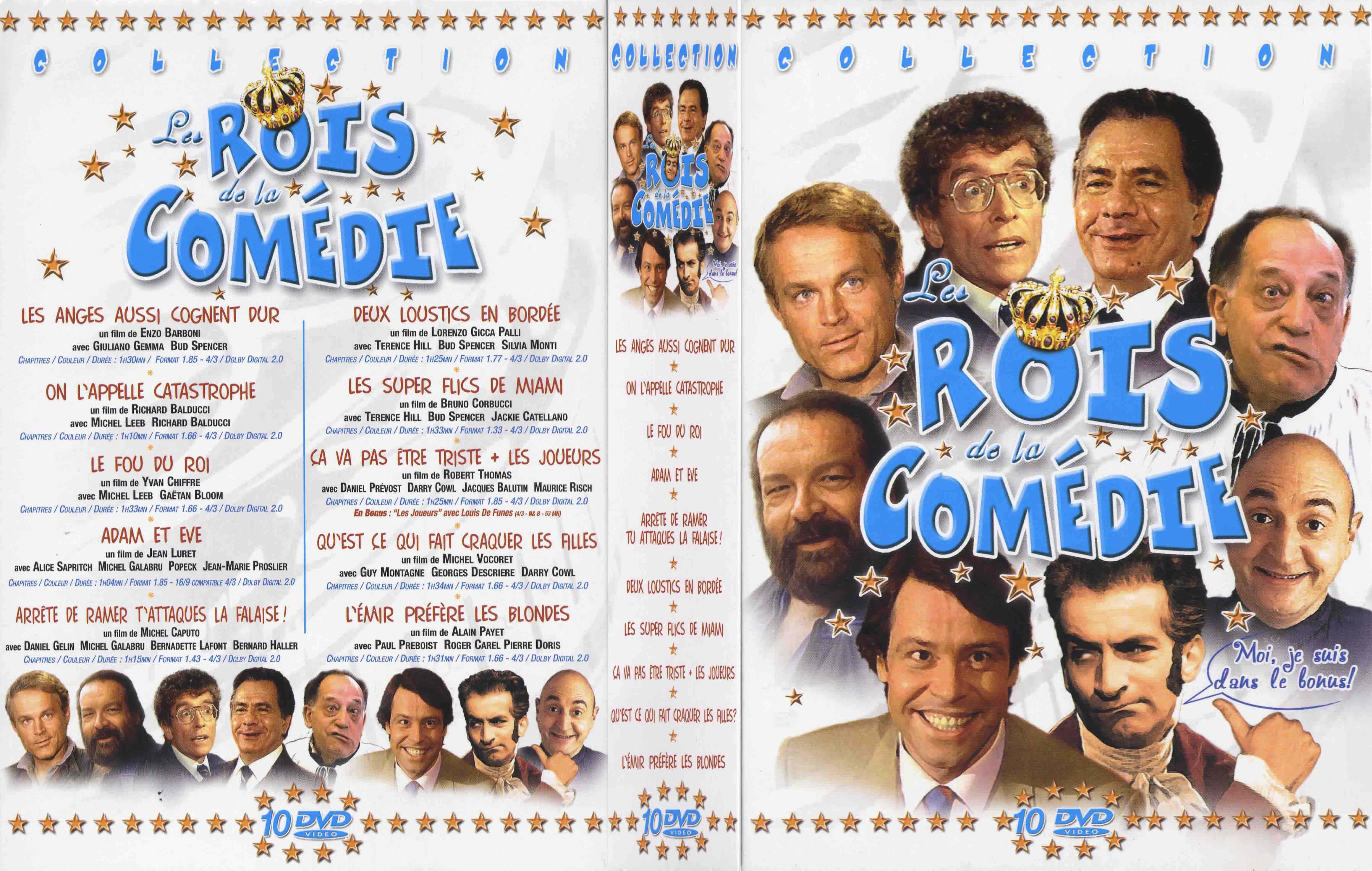 Jaquette DVD Les rois de la comdie vol 1 COFFRET