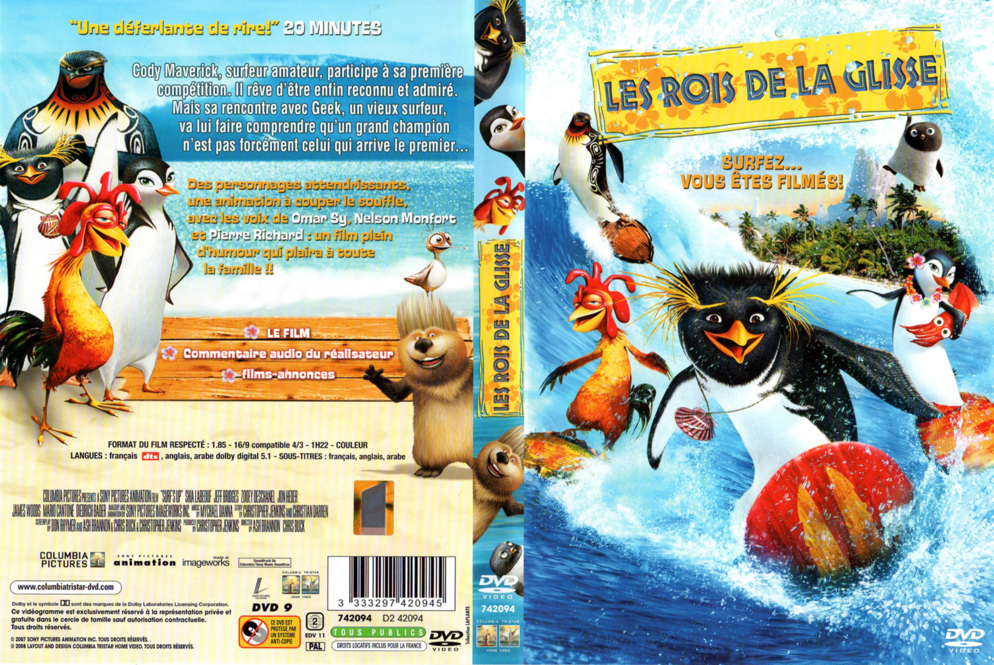 Jaquette DVD Les rois de la glisse