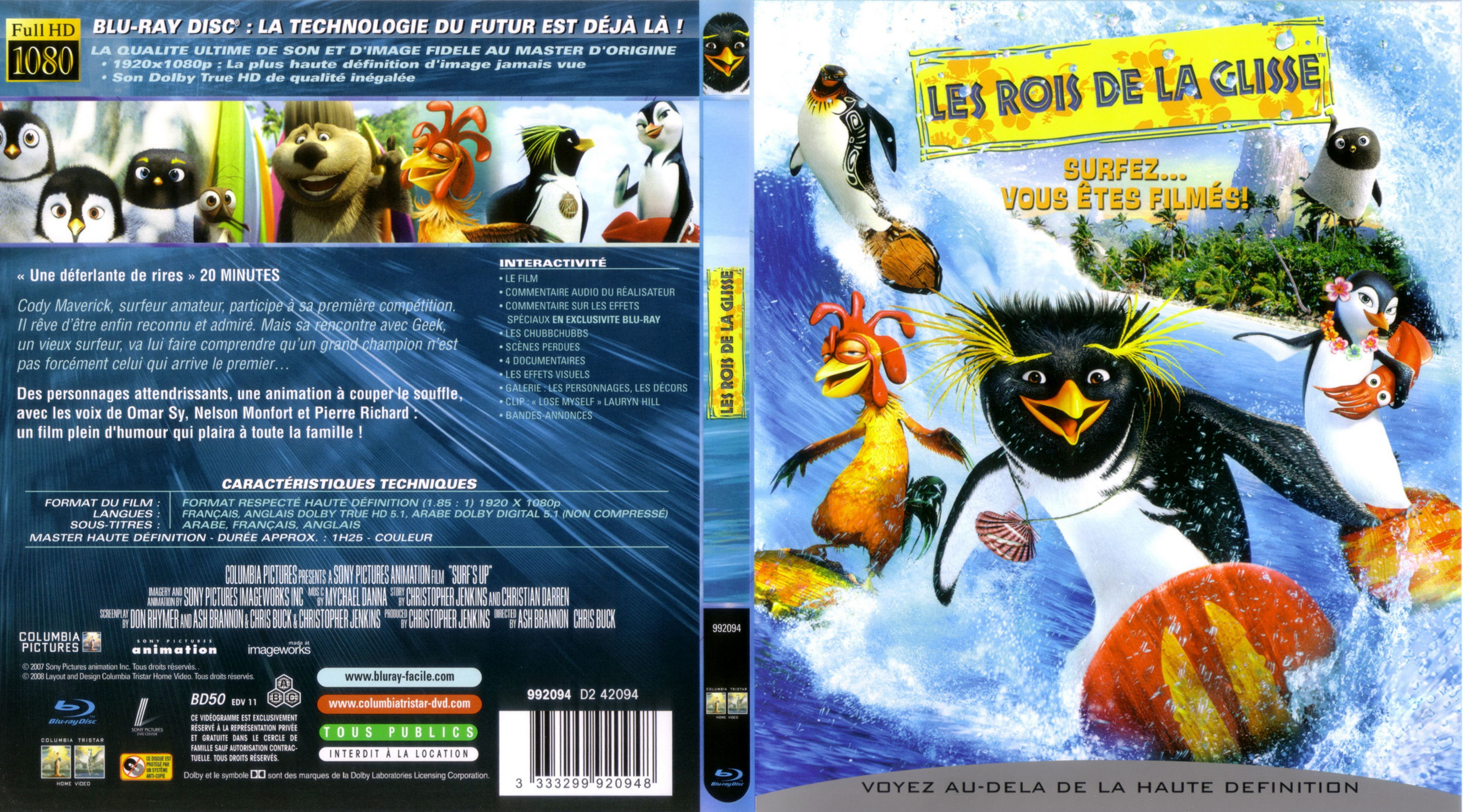 Jaquette DVD Les rois de la glisse (BLU-RAY)