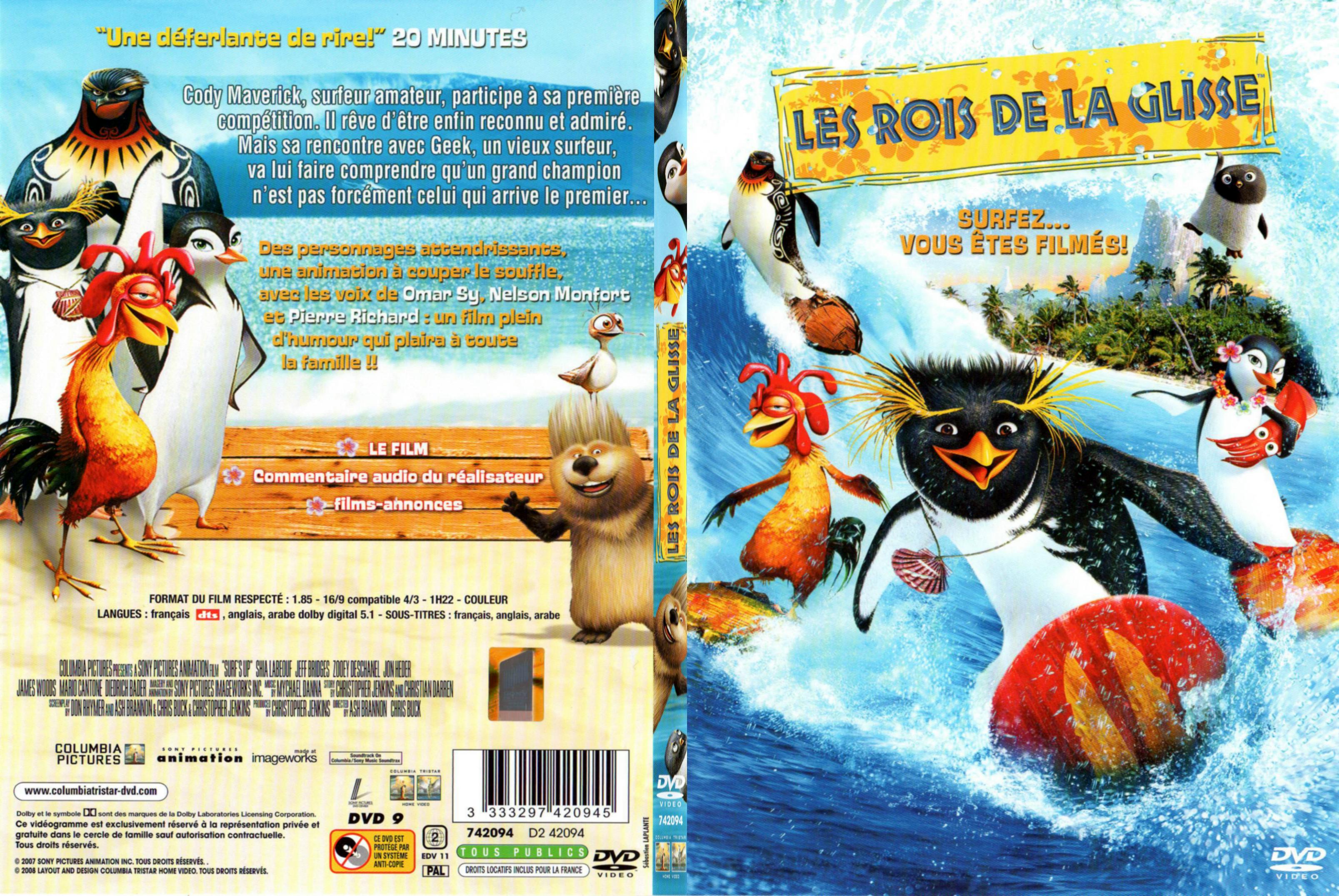 Jaquette DVD Les rois de la glisse - SLIM