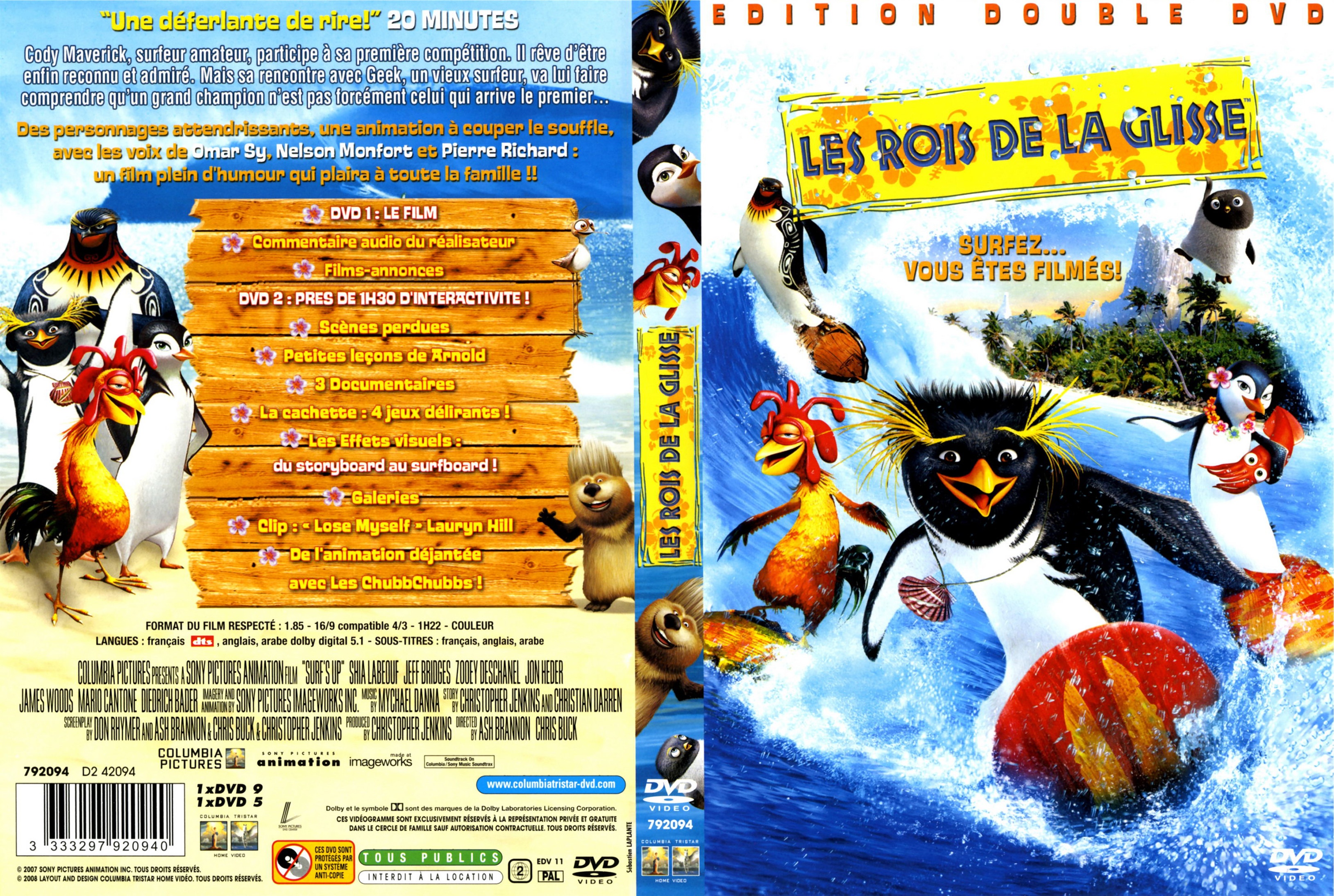 Jaquette DVD Les rois de la glisse v2