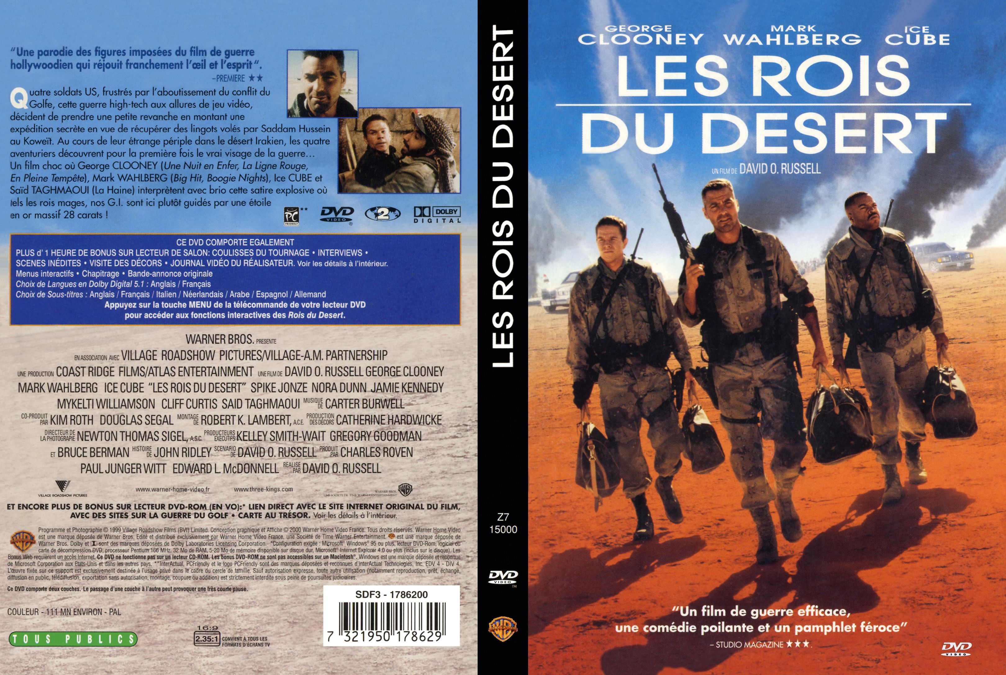 Jaquette DVD Les rois du dsert v2