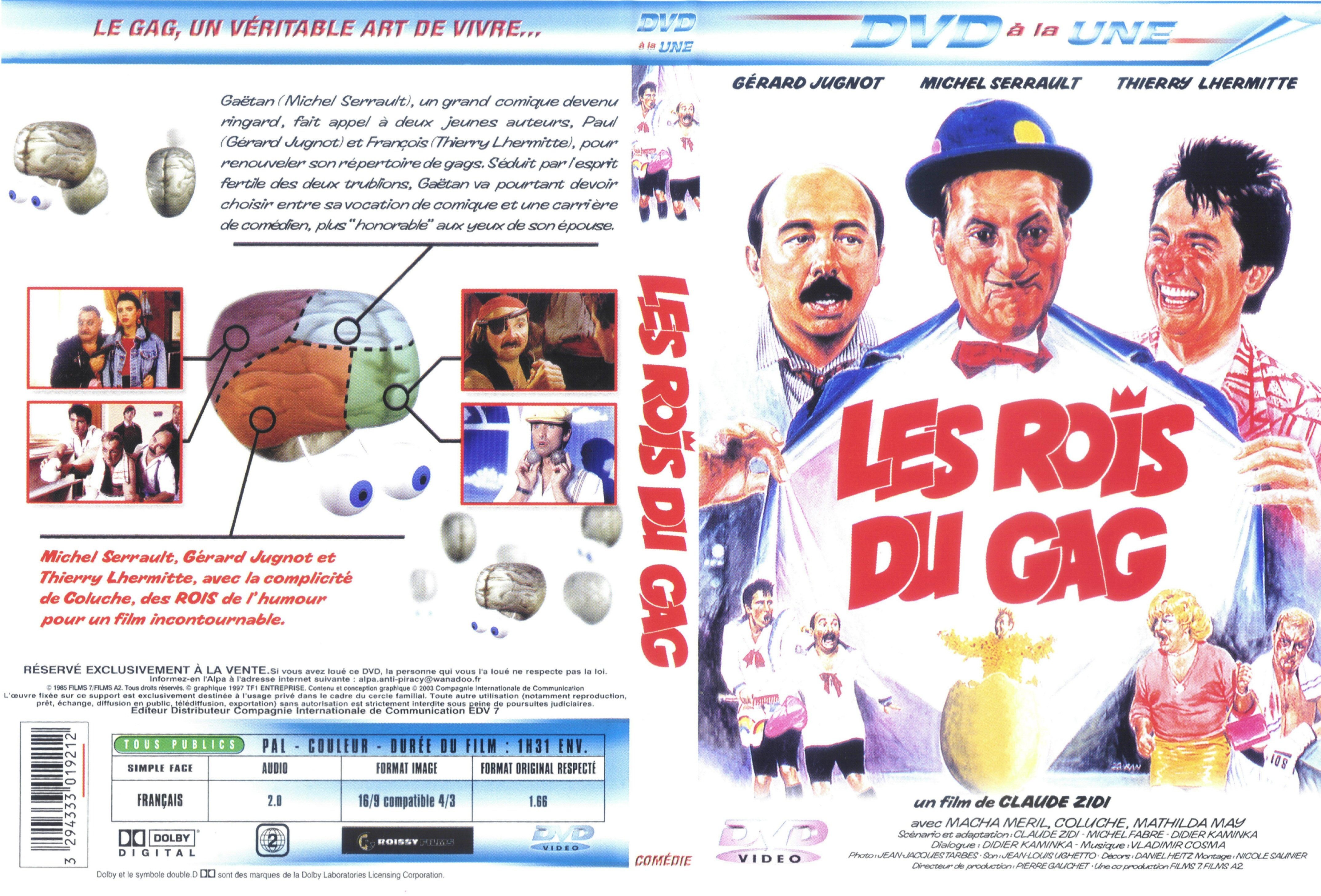 Jaquette DVD Les rois du gag