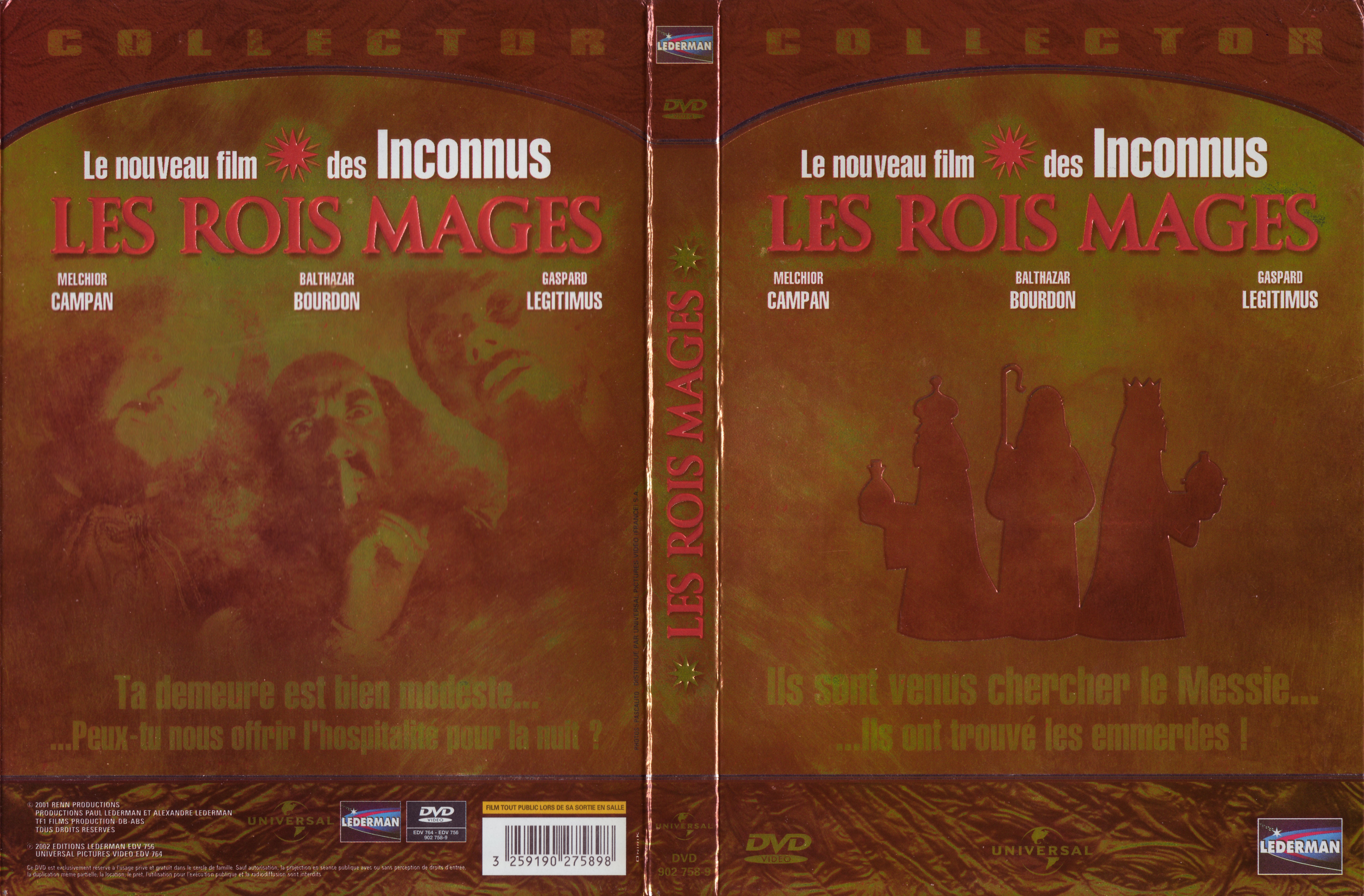 Jaquette DVD Les rois mages v2