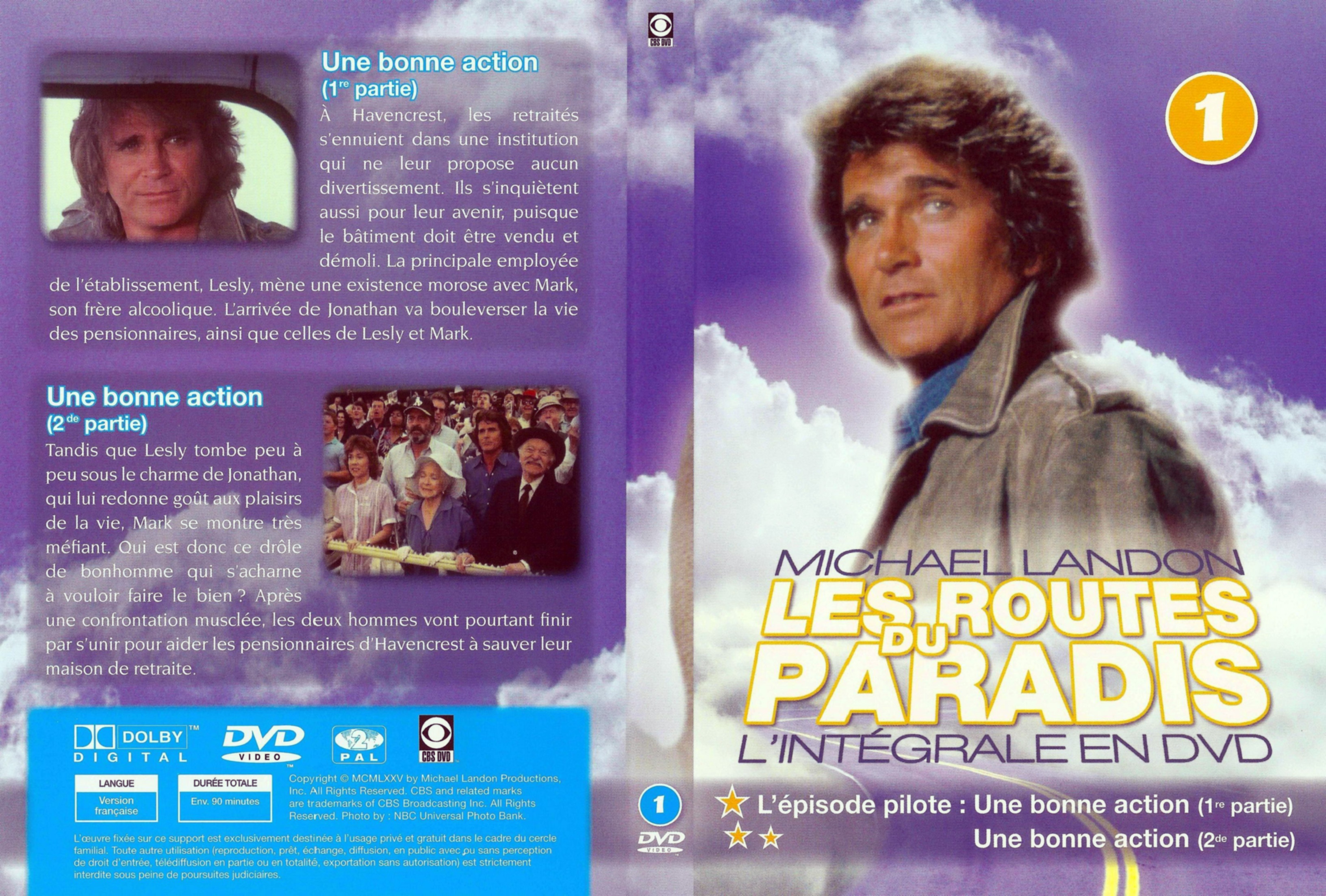 Jaquette DVD Les routes du paradis L