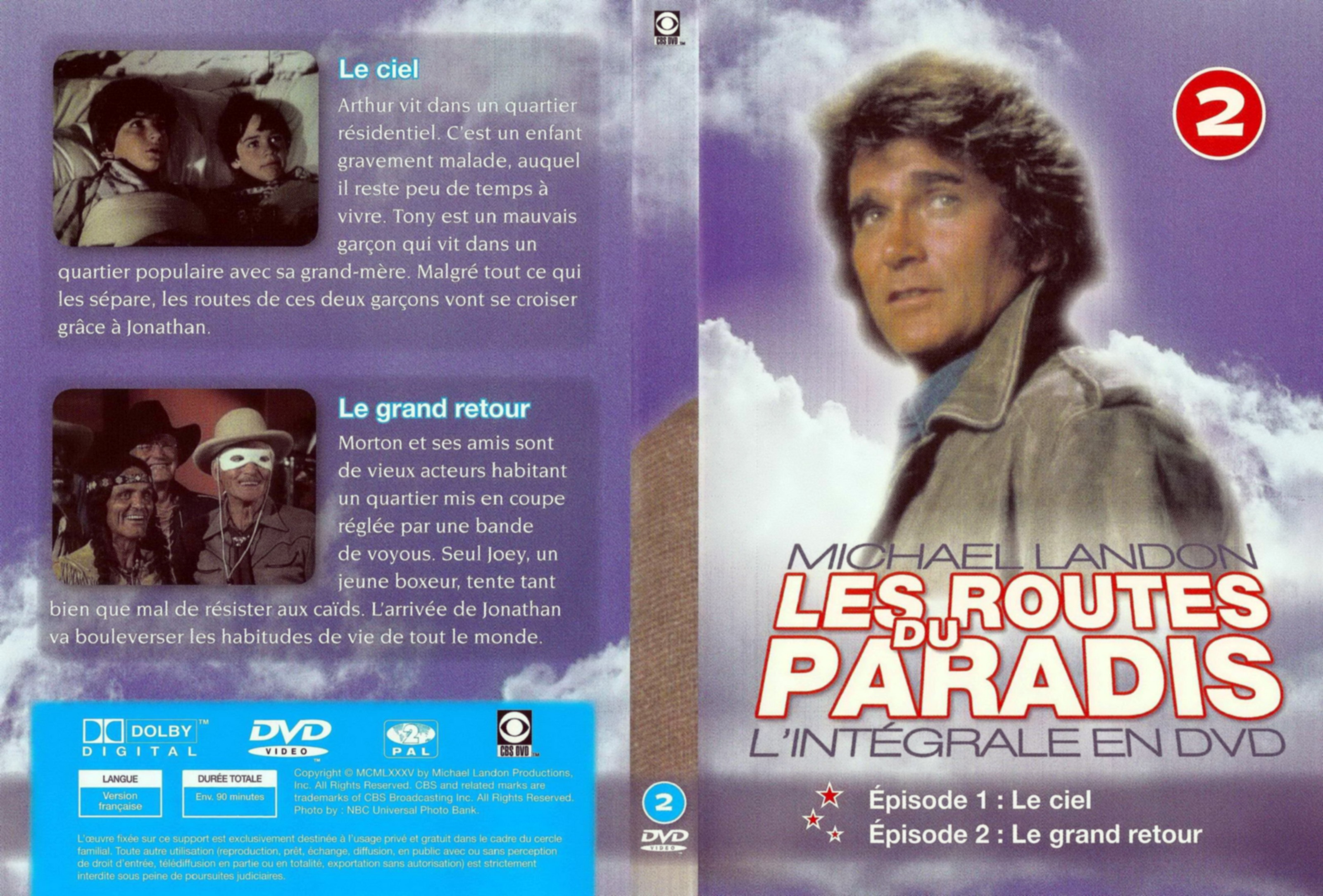 Jaquette DVD Les routes du paradis L