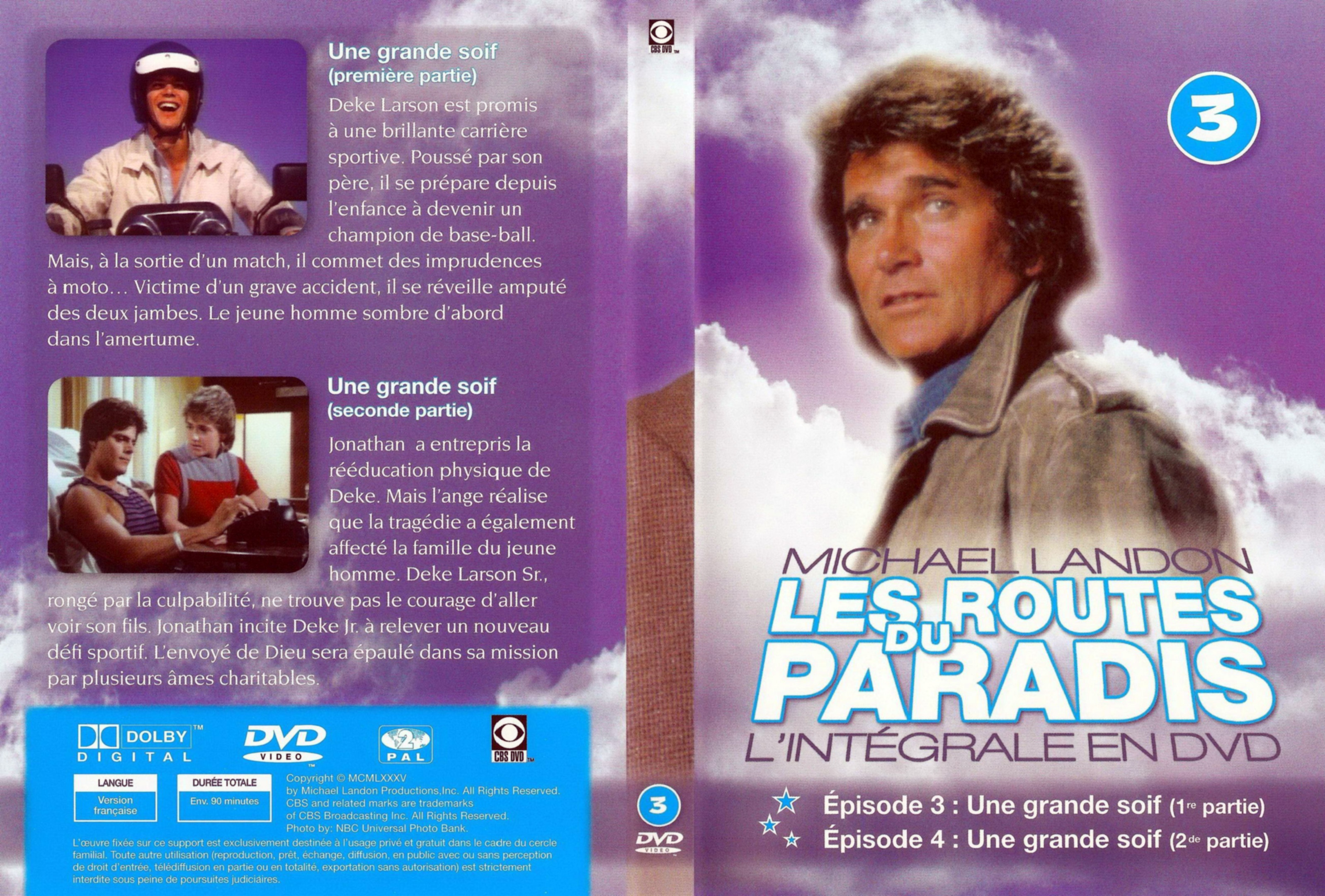 Jaquette DVD Les routes du paradis L