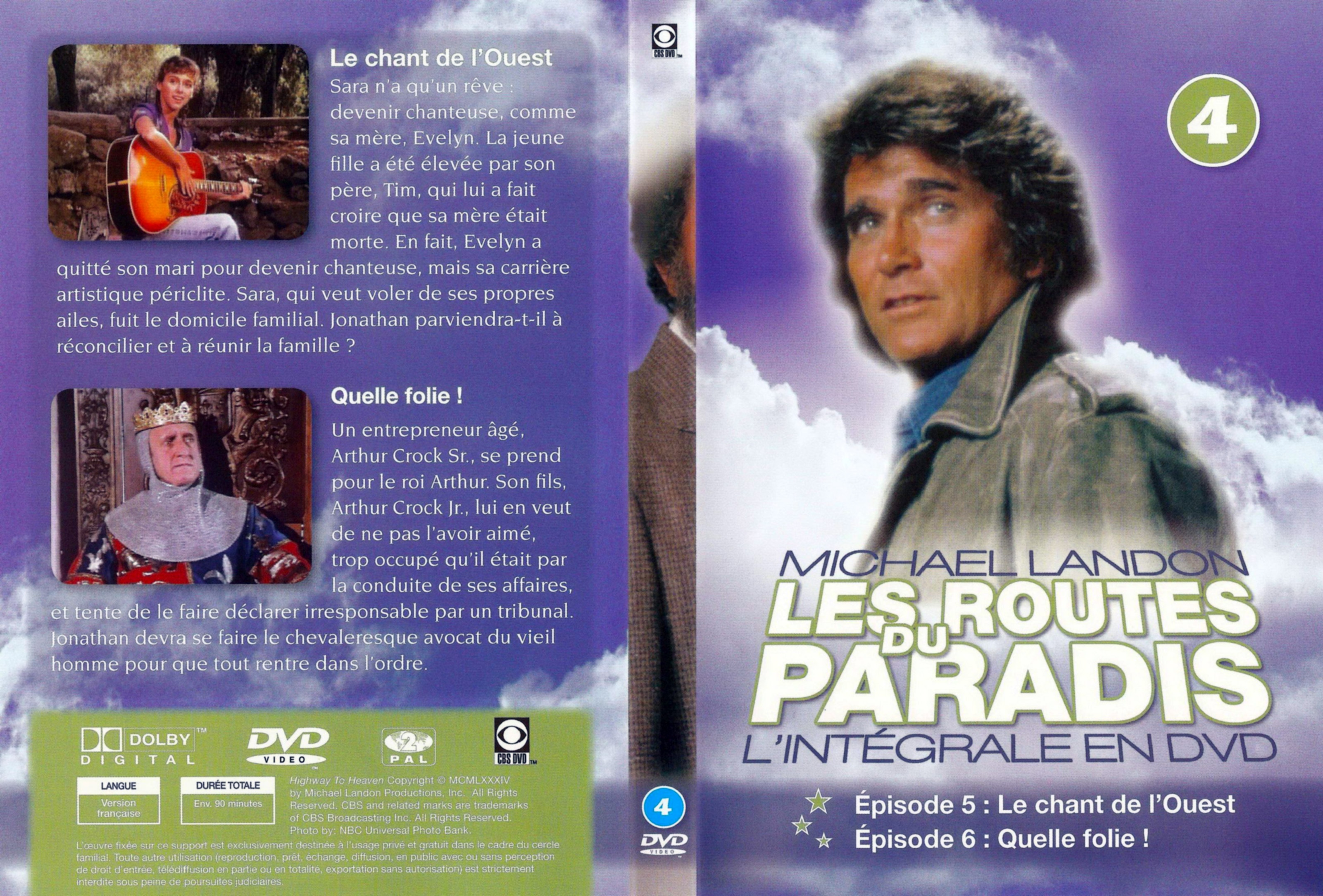 Jaquette DVD Les routes du paradis L