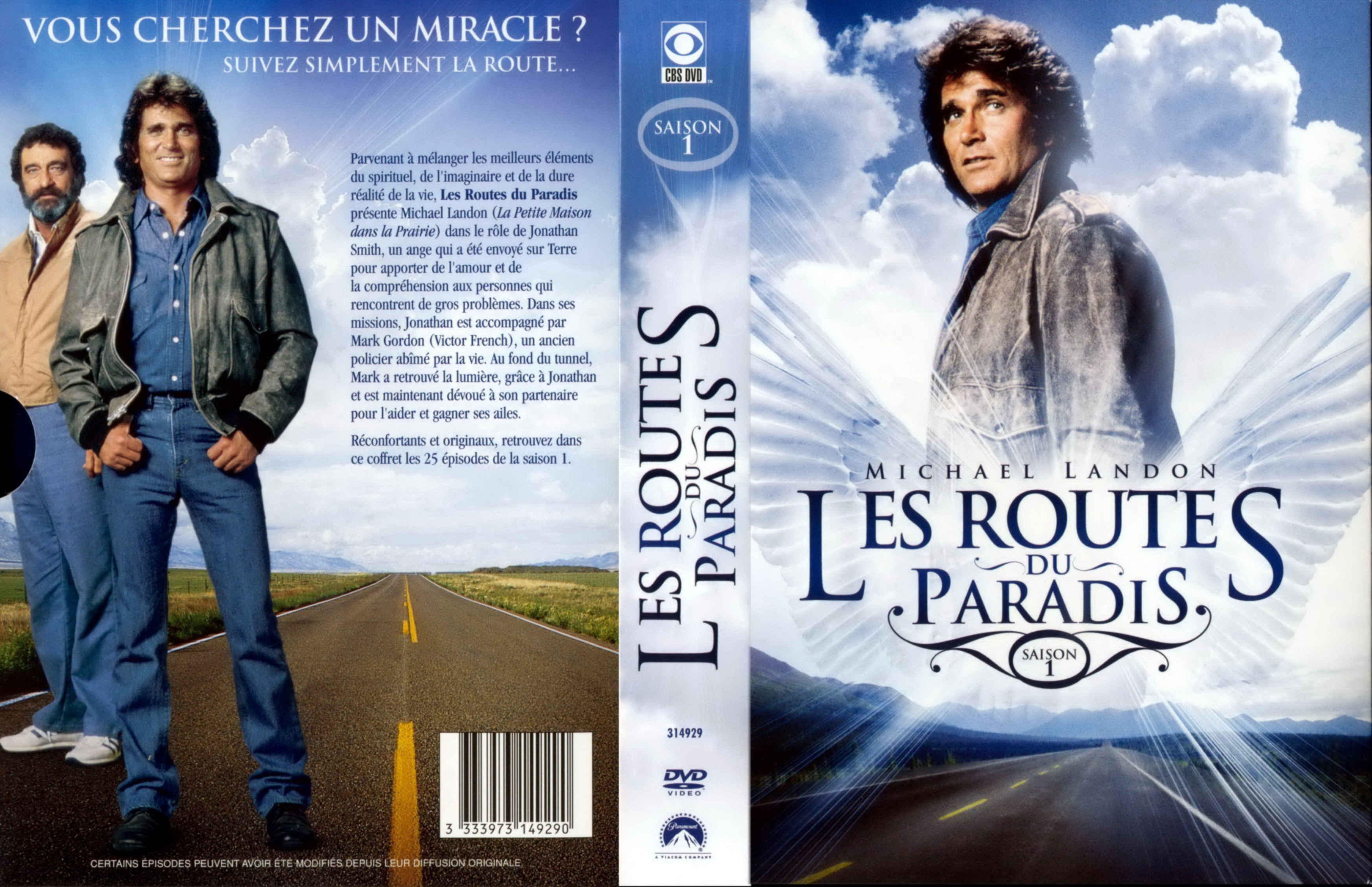 Jaquette DVD Les routes du paradis Saison 1 COFFRET