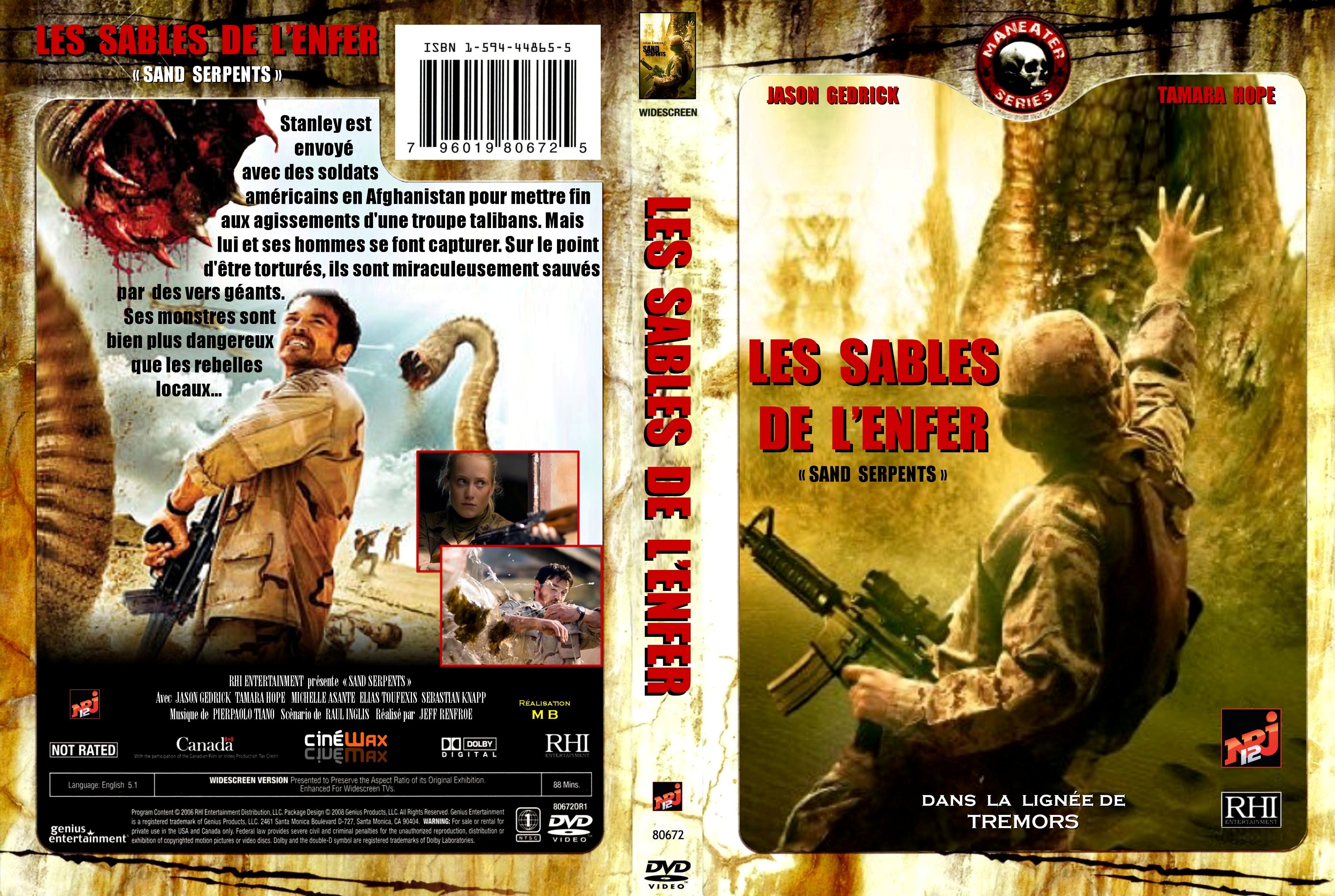 Jaquette DVD Les sables de l