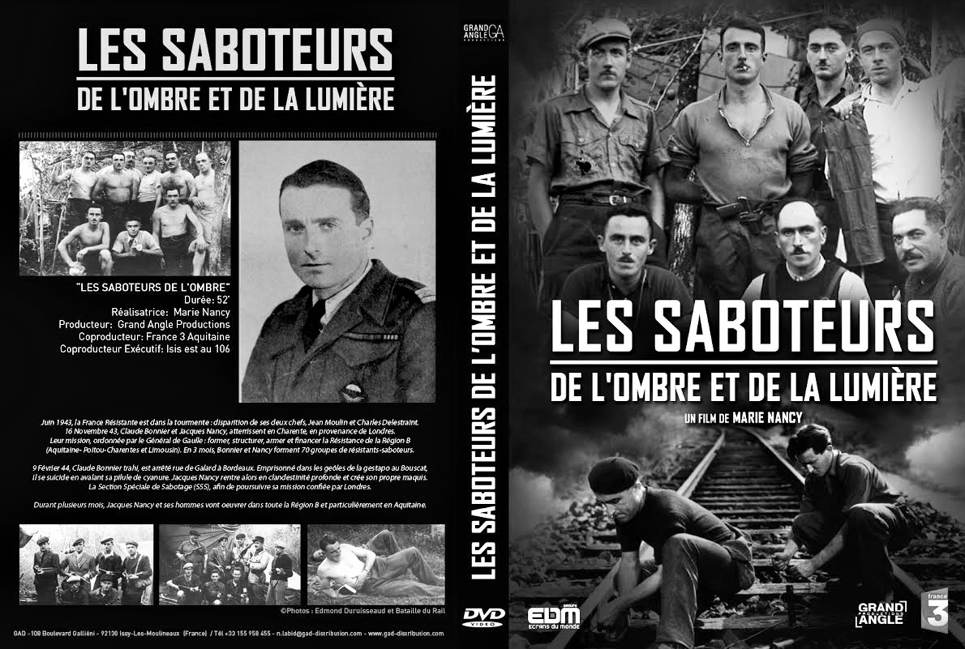 Jaquette DVD Les saboteurs de l