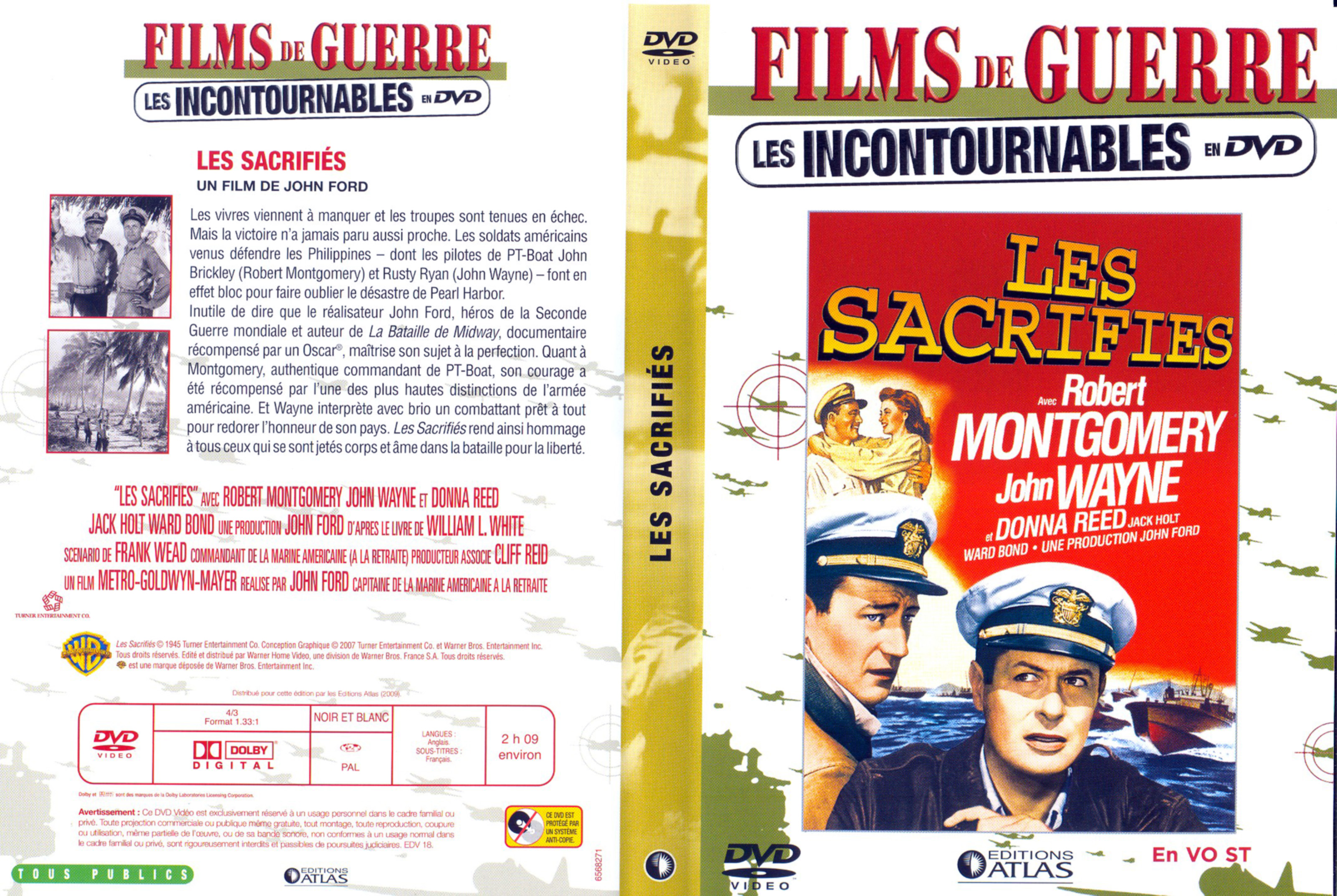 Jaquette DVD Les sacrifis