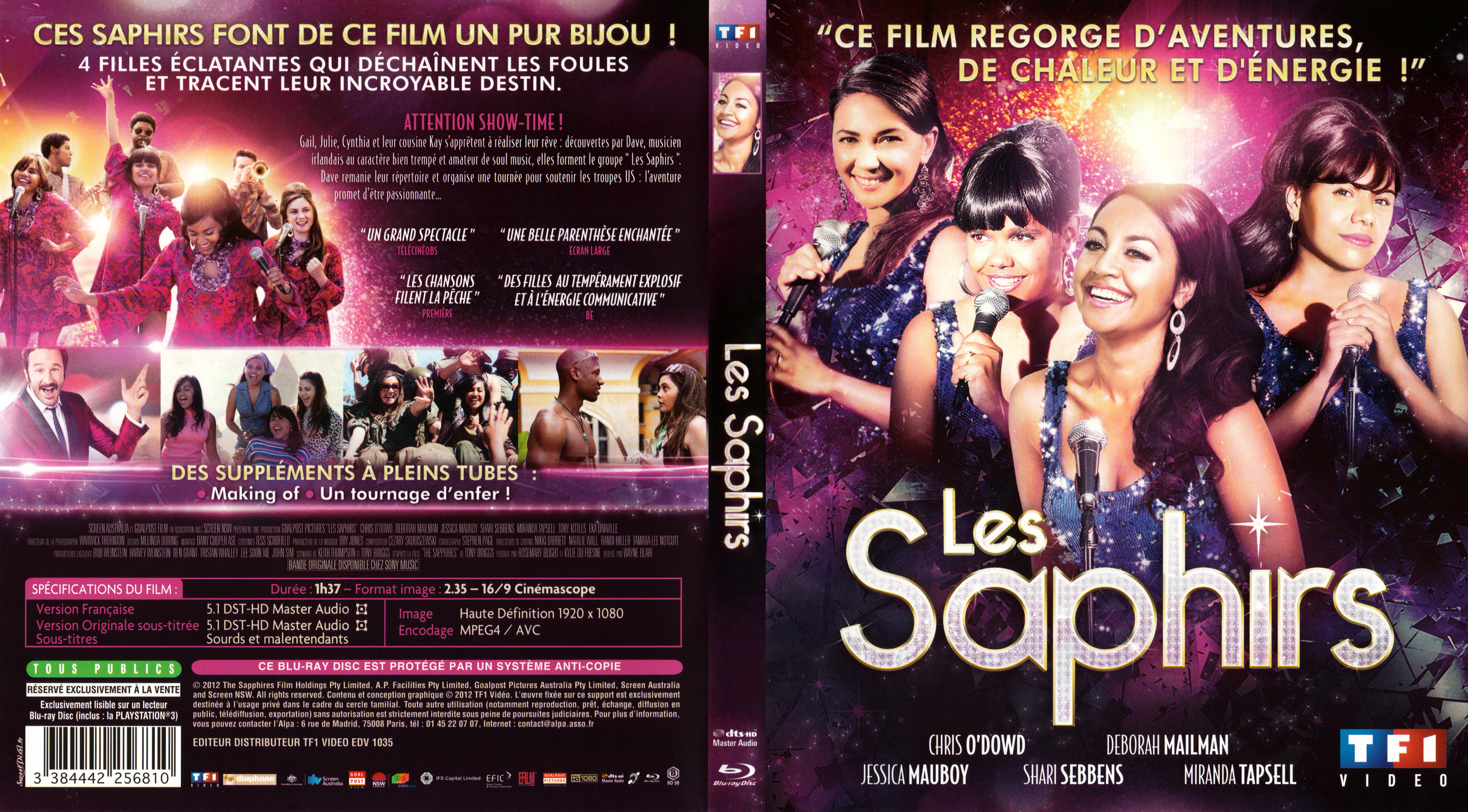 Jaquette DVD Les saphirs (BLU-RAY)