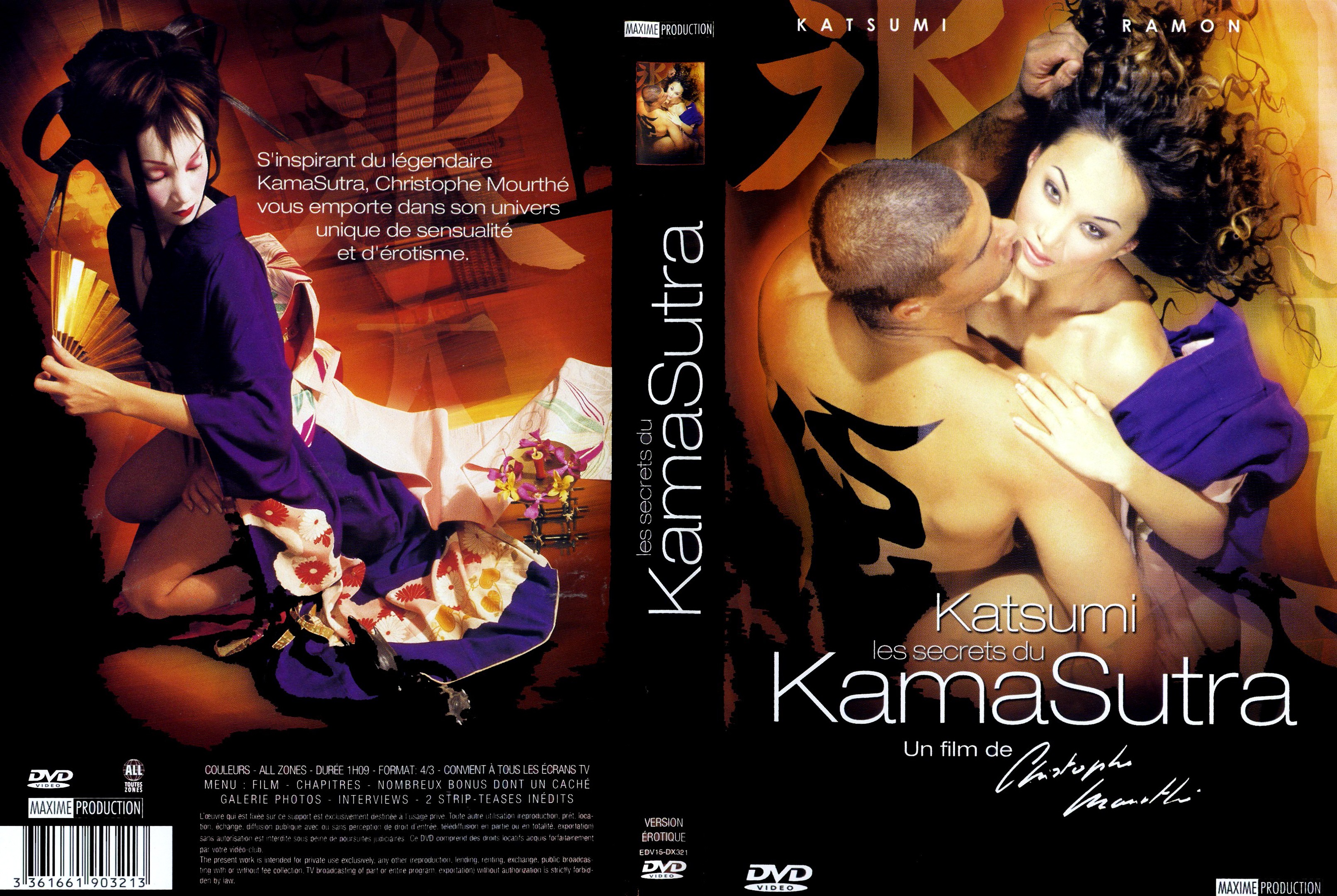 Jaquette DVD Les secrets du Kamasutra